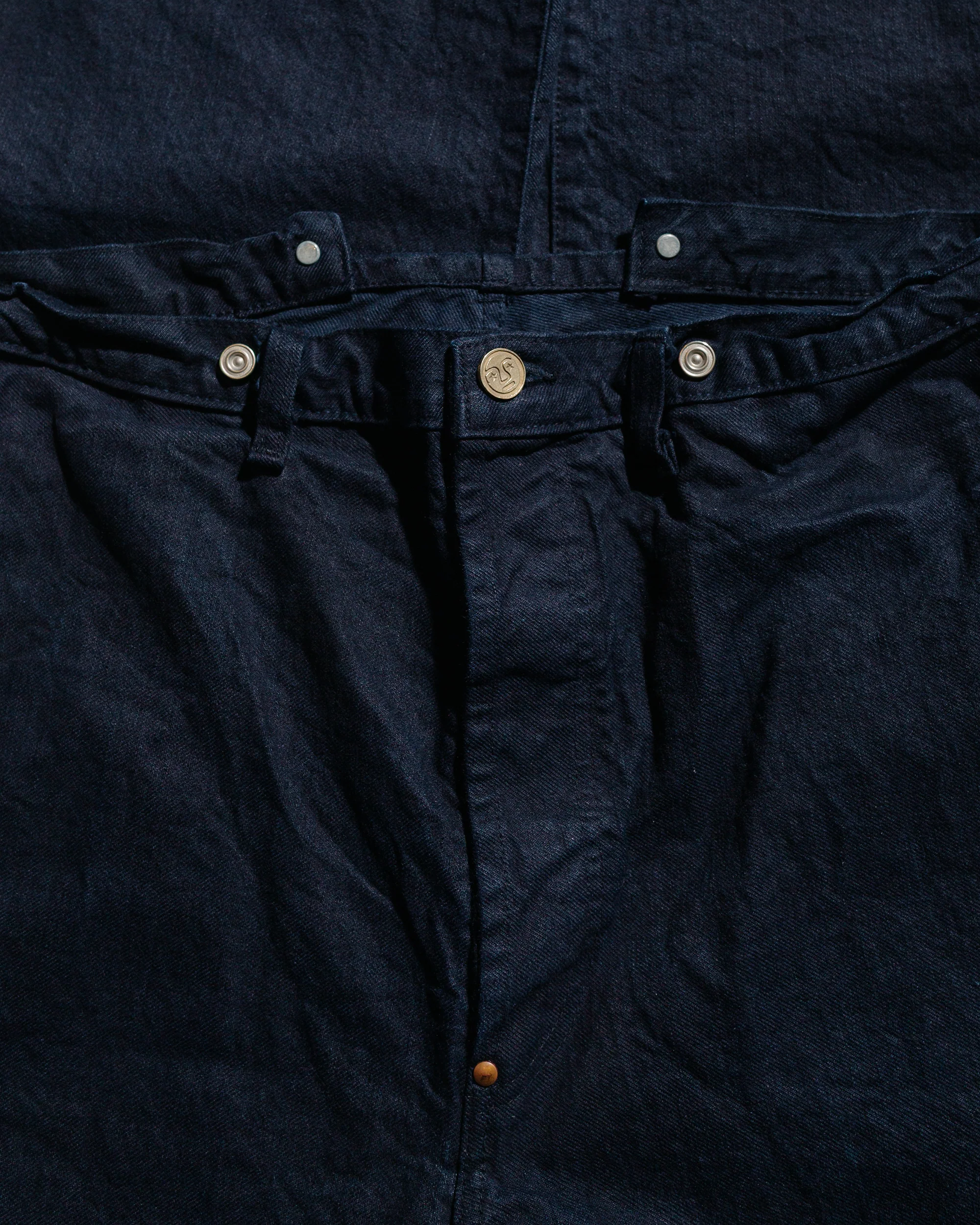 Tender Type 156 Split Back Jeans Weaver's Blanket Denim Hadal Blue - Image 8