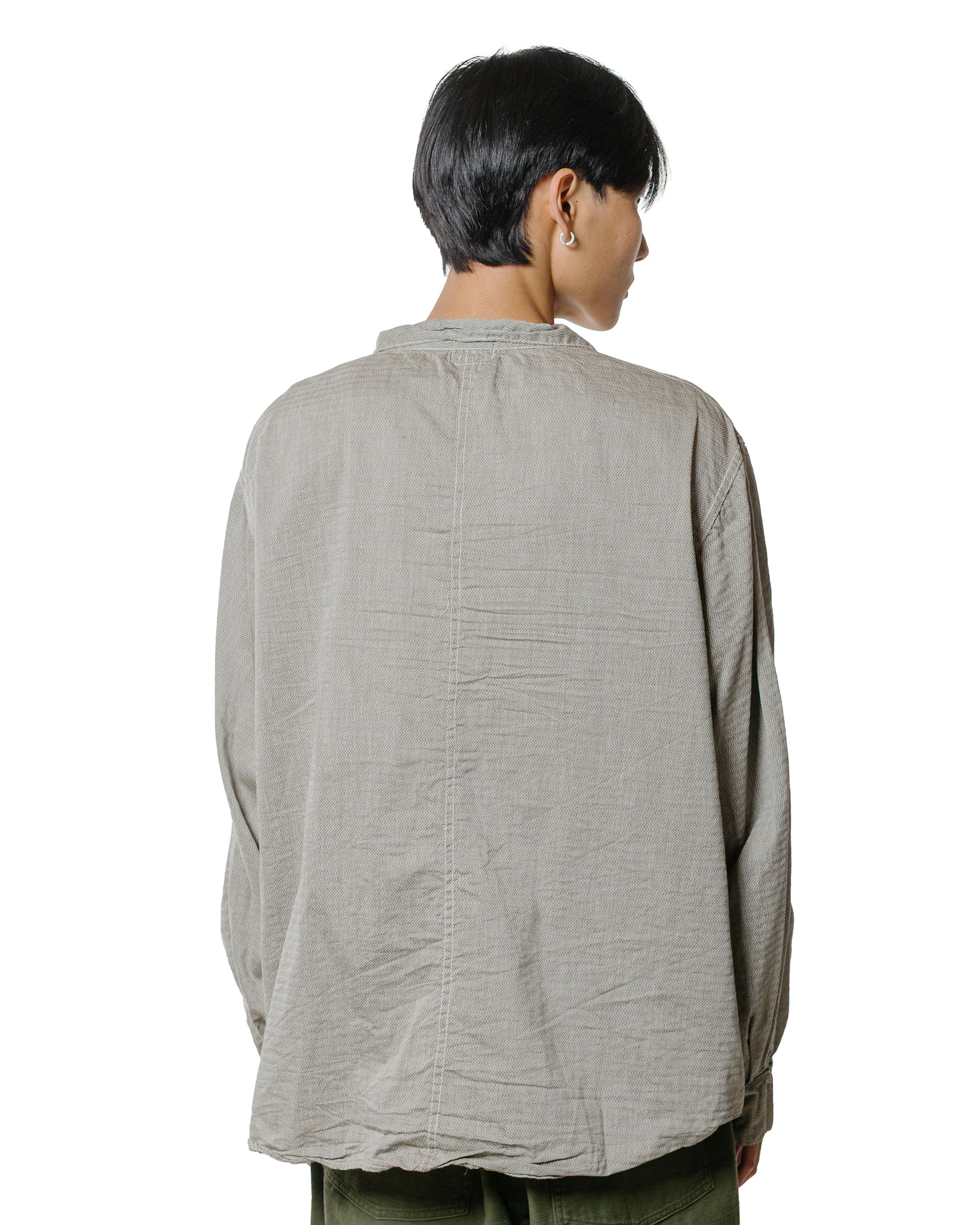 Tender Type 439 Stole Pocket Butterfly Shirt Thunderbolt Cotton Cambric Rinsed - Image 3