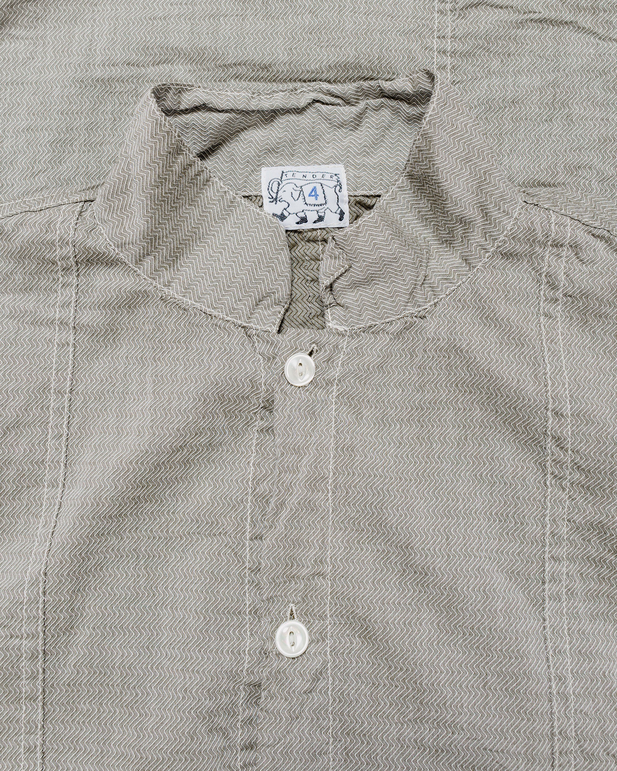 Tender Type 439 Stole Pocket Butterfly Shirt Thunderbolt Cotton Cambric Rinsed - Image 5
