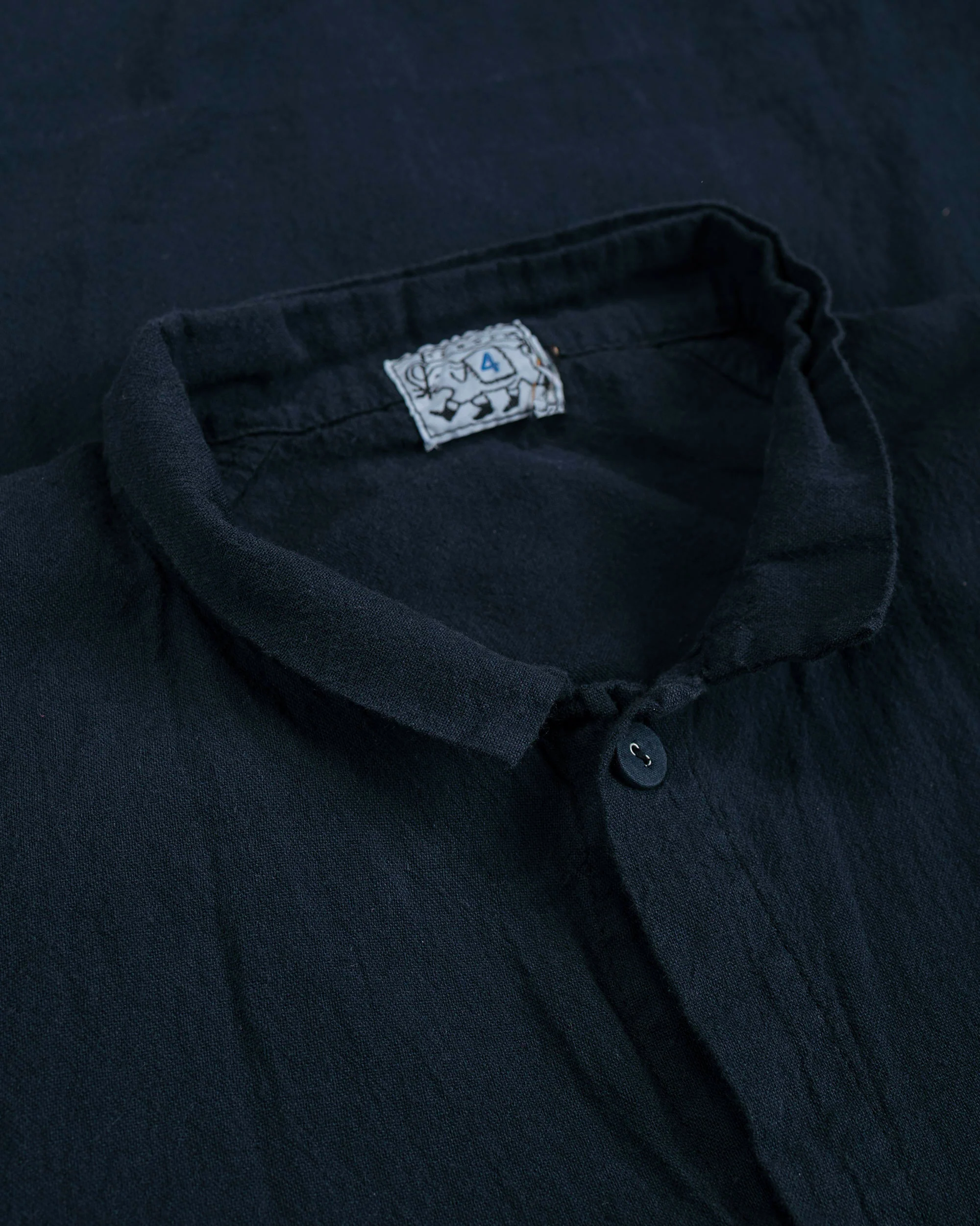 Tender Type 457 Frock Shirt Cotton Pyjama Hadal Blue - Image 5