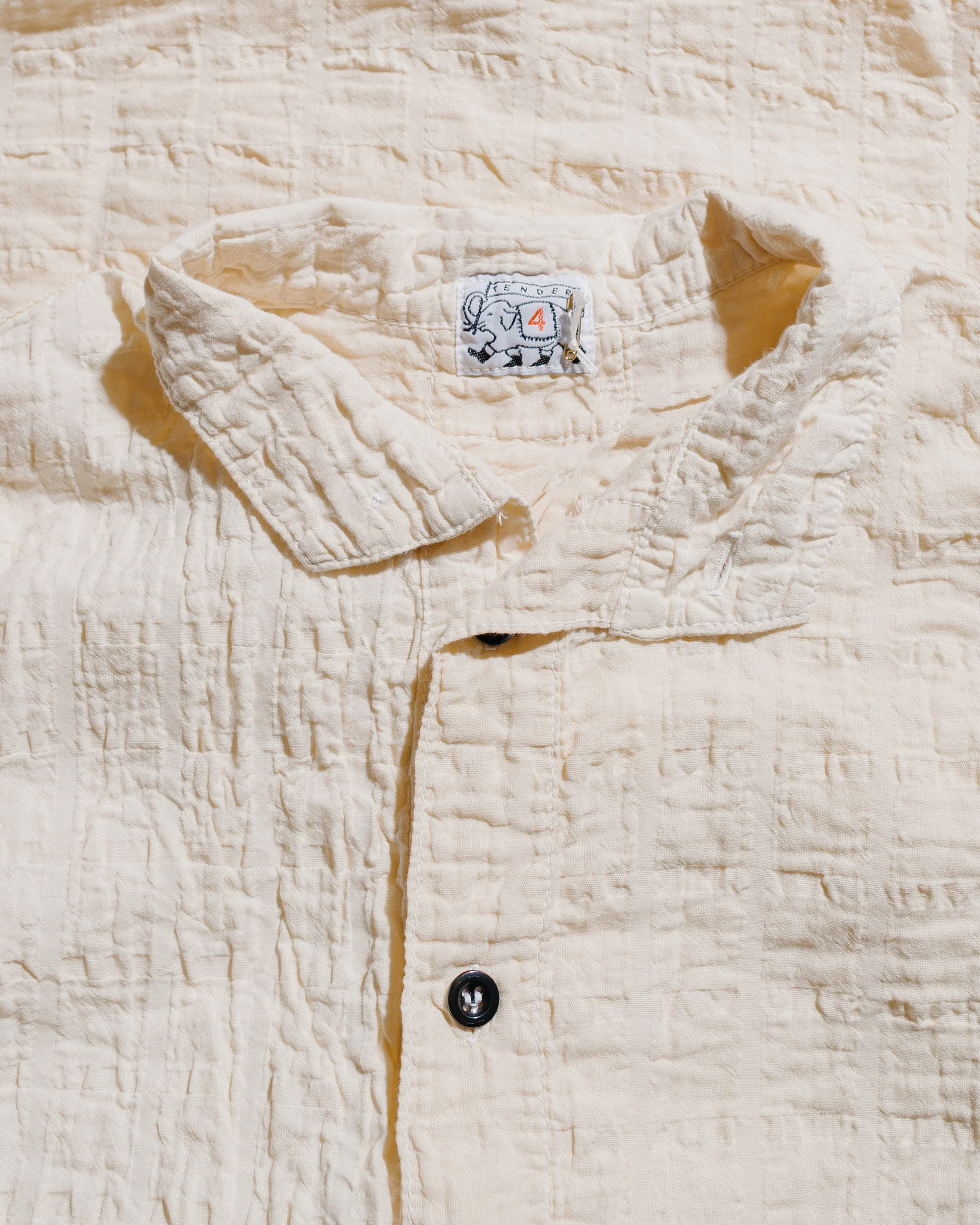 Tender Type 468 Flipped Collar Shirt Airbag Cambric Rinsed - Image 5