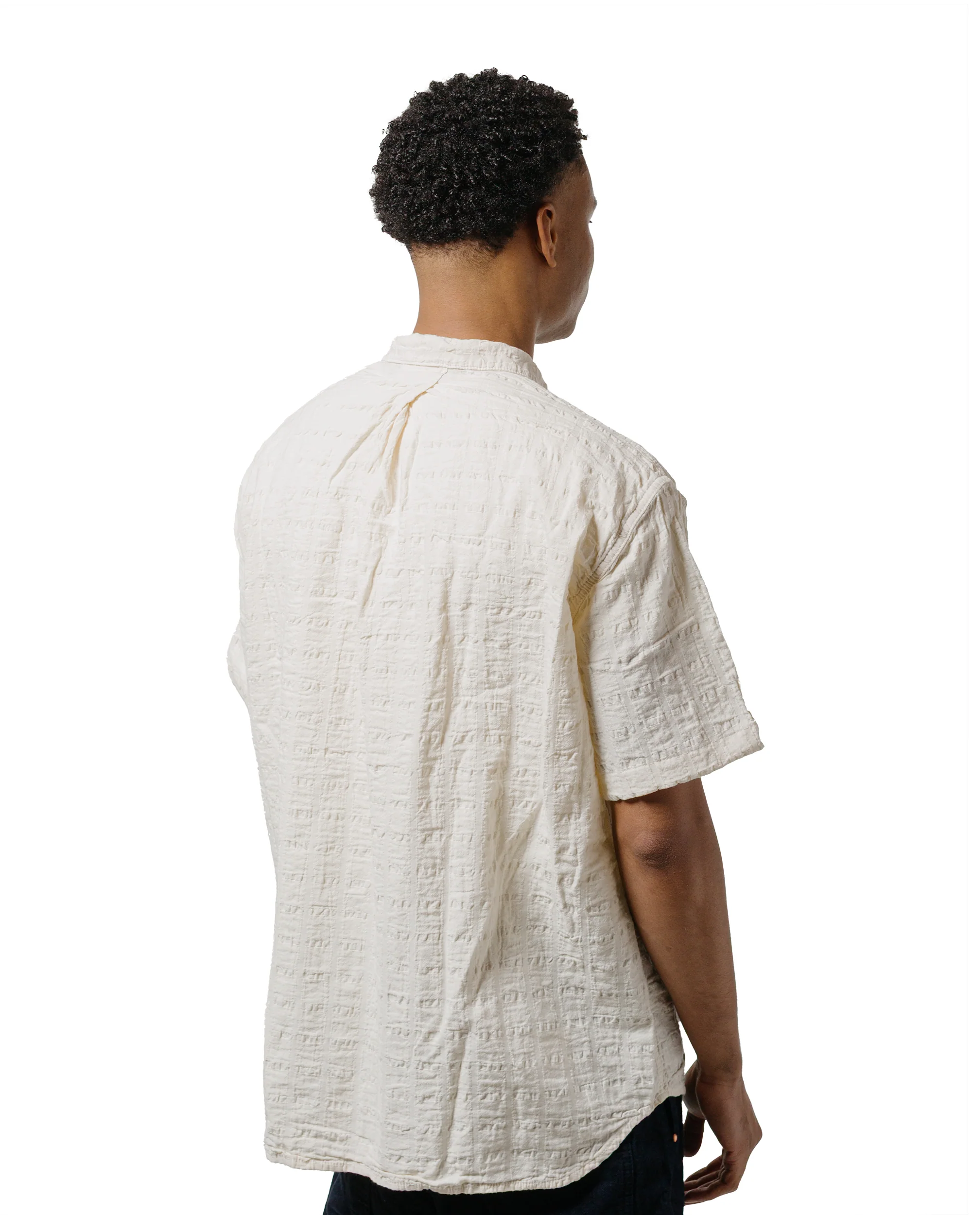 Tender Type 469 Short Sleeve Flipped Collar Shirt Airbag Cambric Rinsed - Image 3