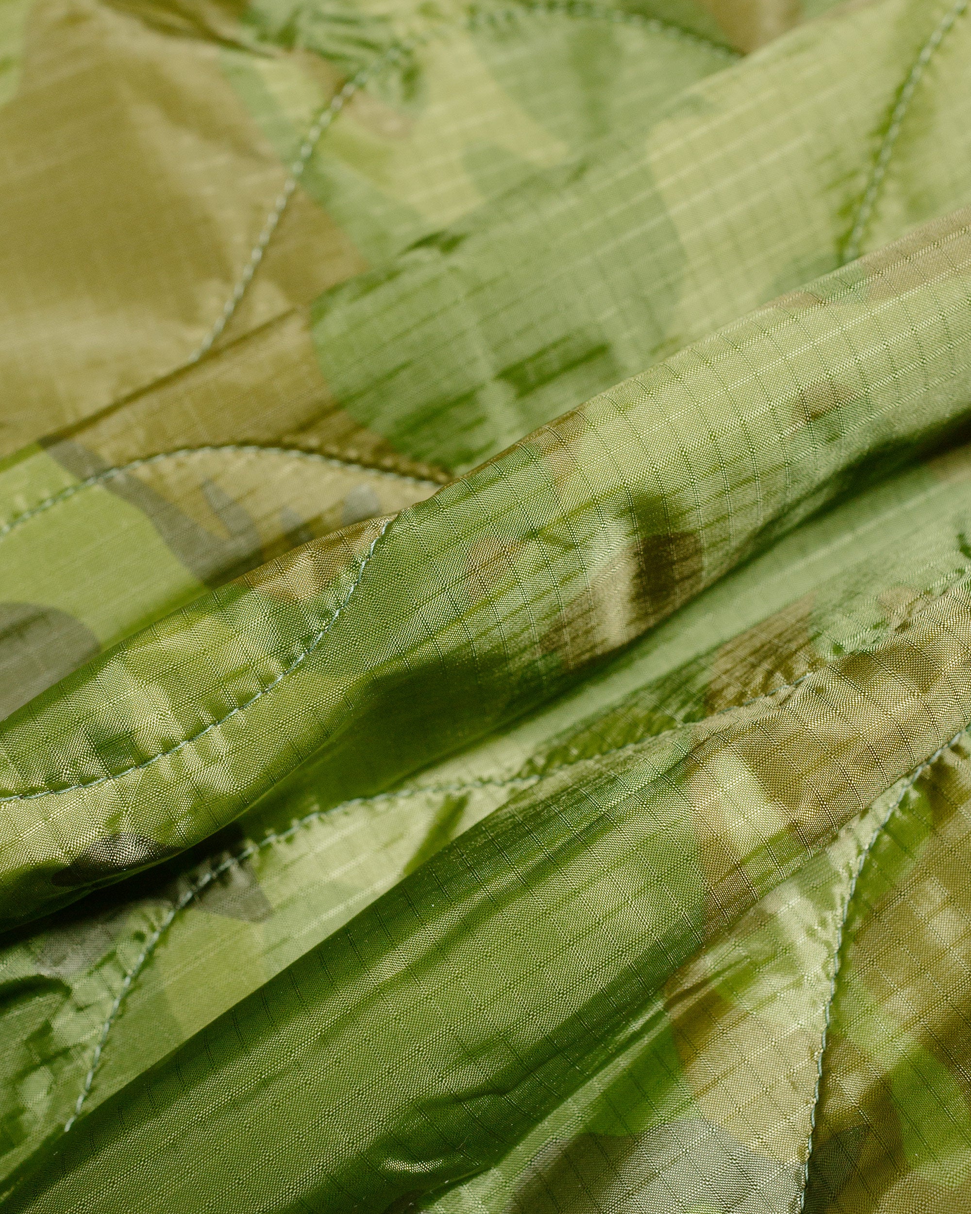 The Corona Utility CJ020 Combat Quilting Liner Jacket Green Leaf Camo - Image 5