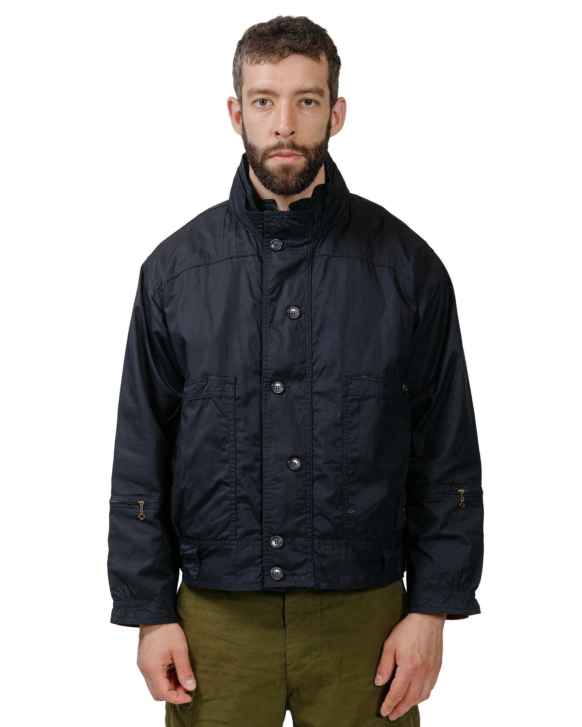The Corona Utility CJ051 Trek Traveler Short High Density Cotton Gabardine Dark Navy - Image 2