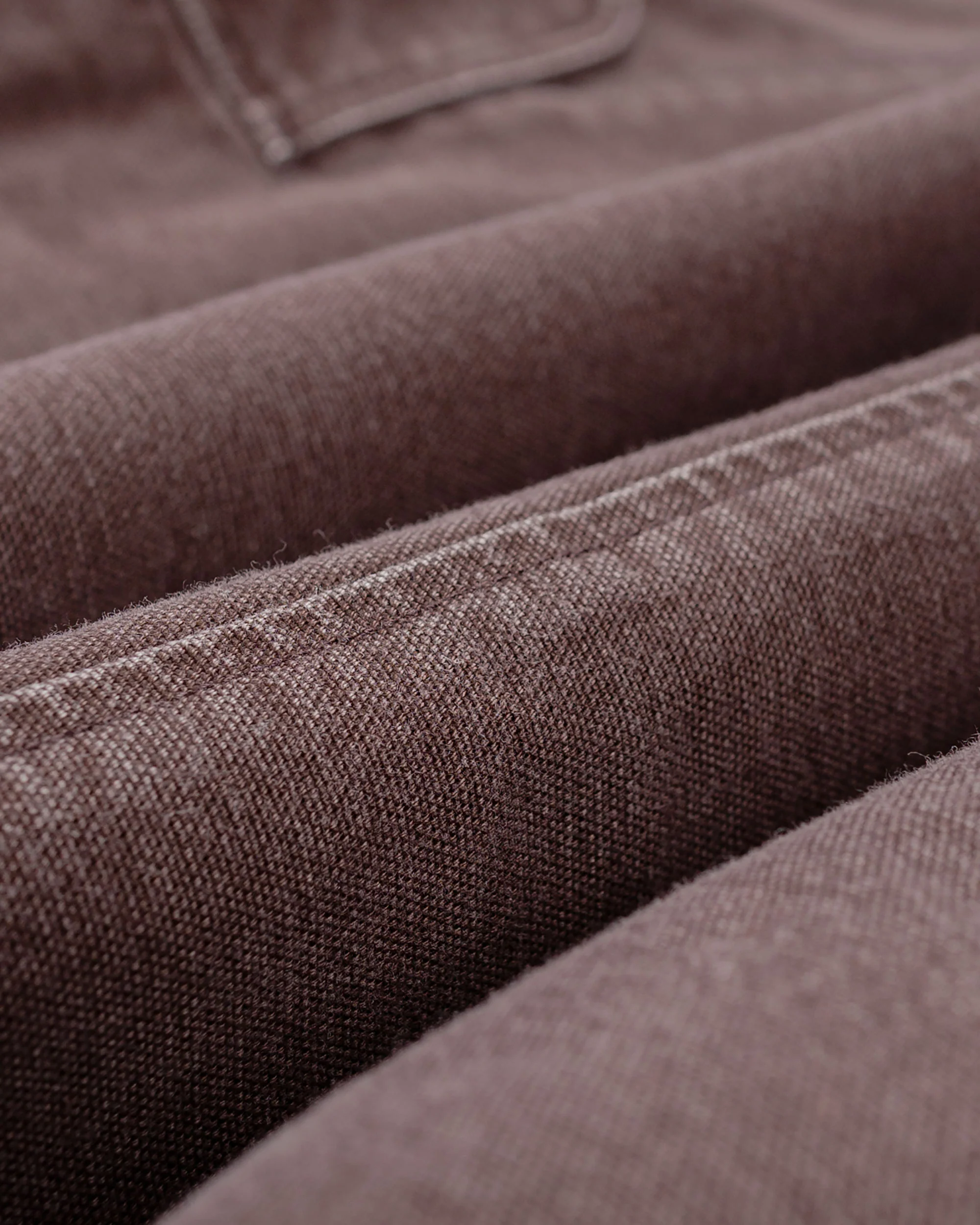 The Corona Utility CJ076 'Utica Field Coat' Cotton Duck Chocolate Brown - Image 6