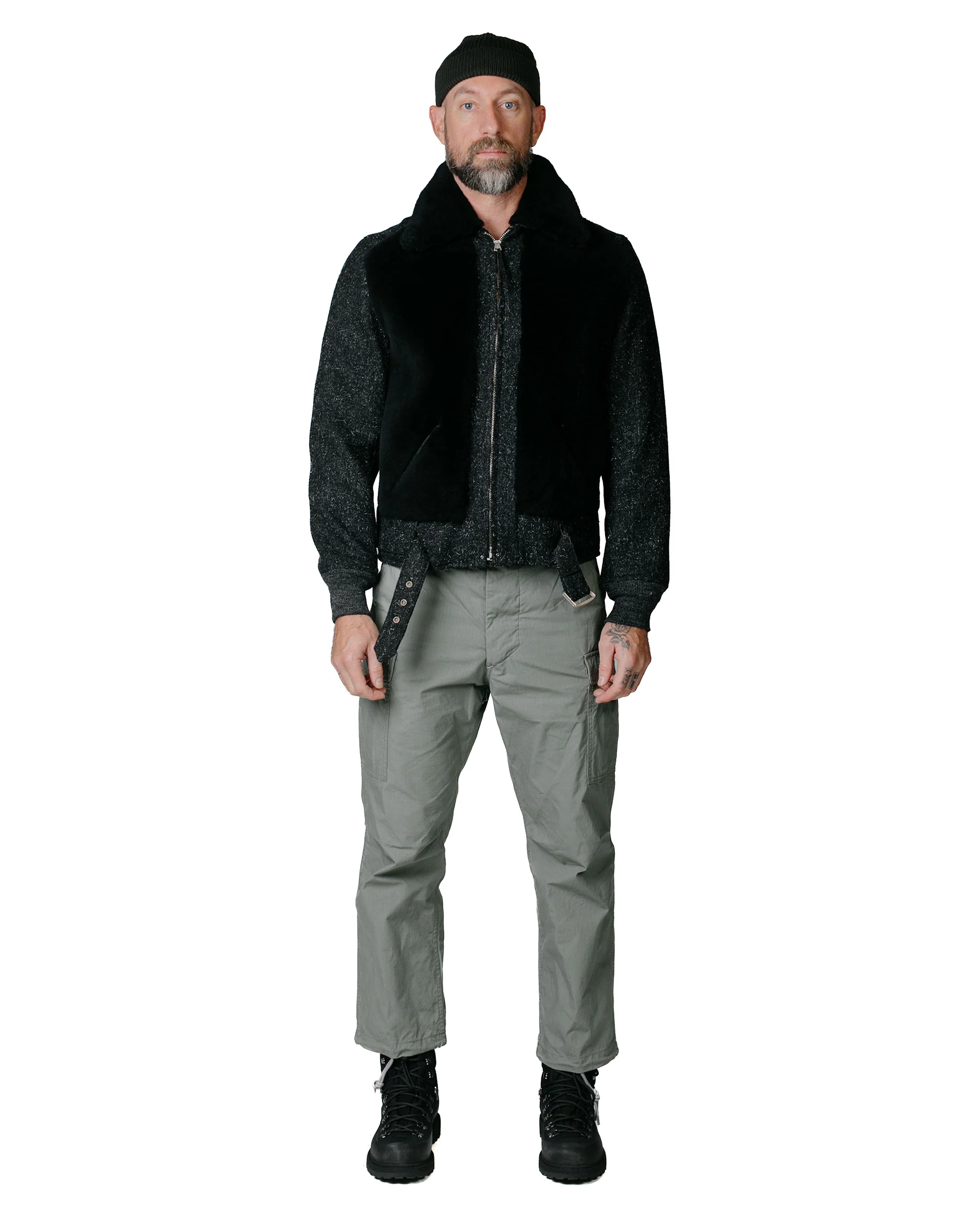 The Corona Utility FP006 Fatigue Slacks 'Jungle Slacks' N/C Military Ripstop Sage Green - Image 4