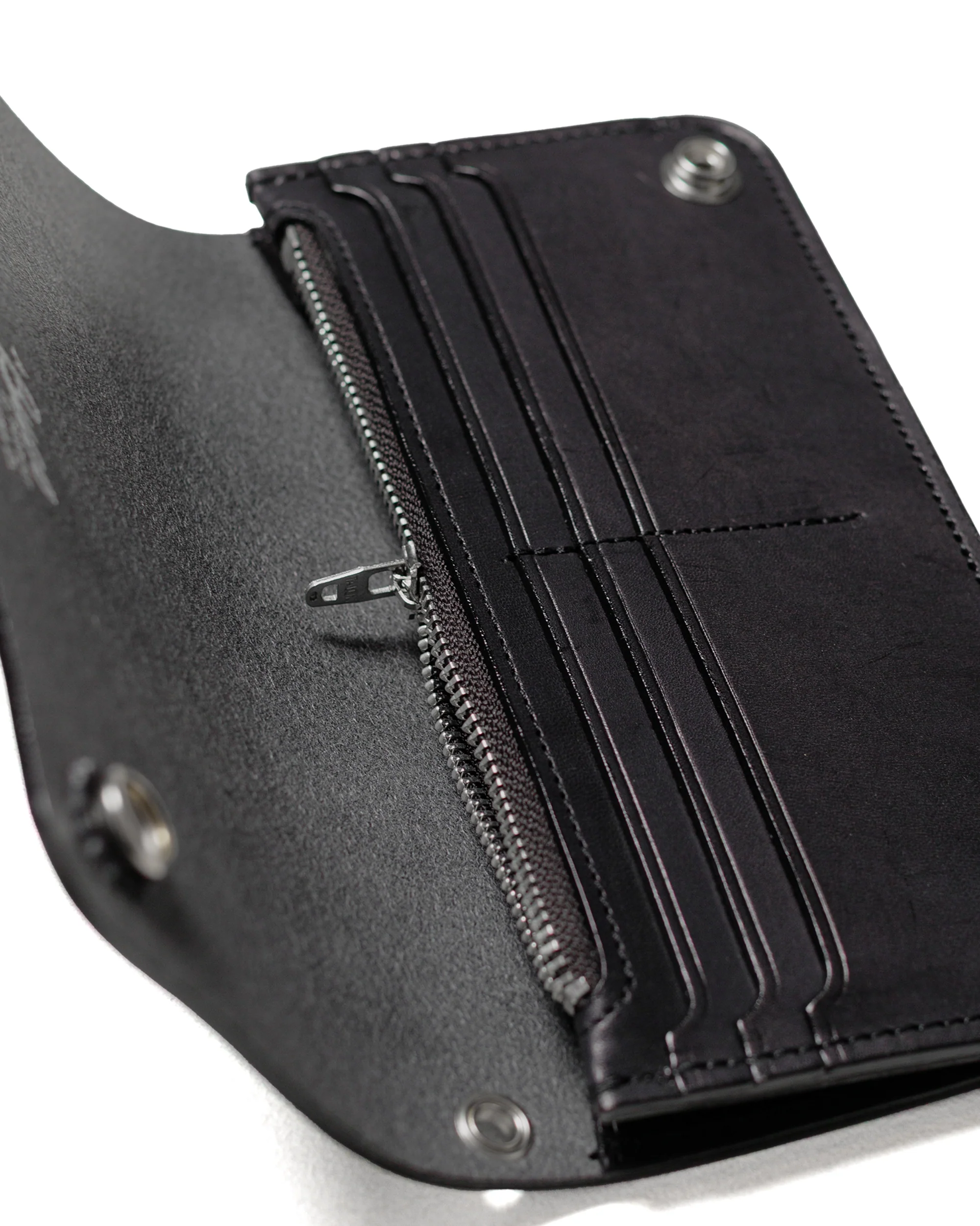 The Real McCoy’s BA25002 Buco Trucker Wallet Black - Image 2