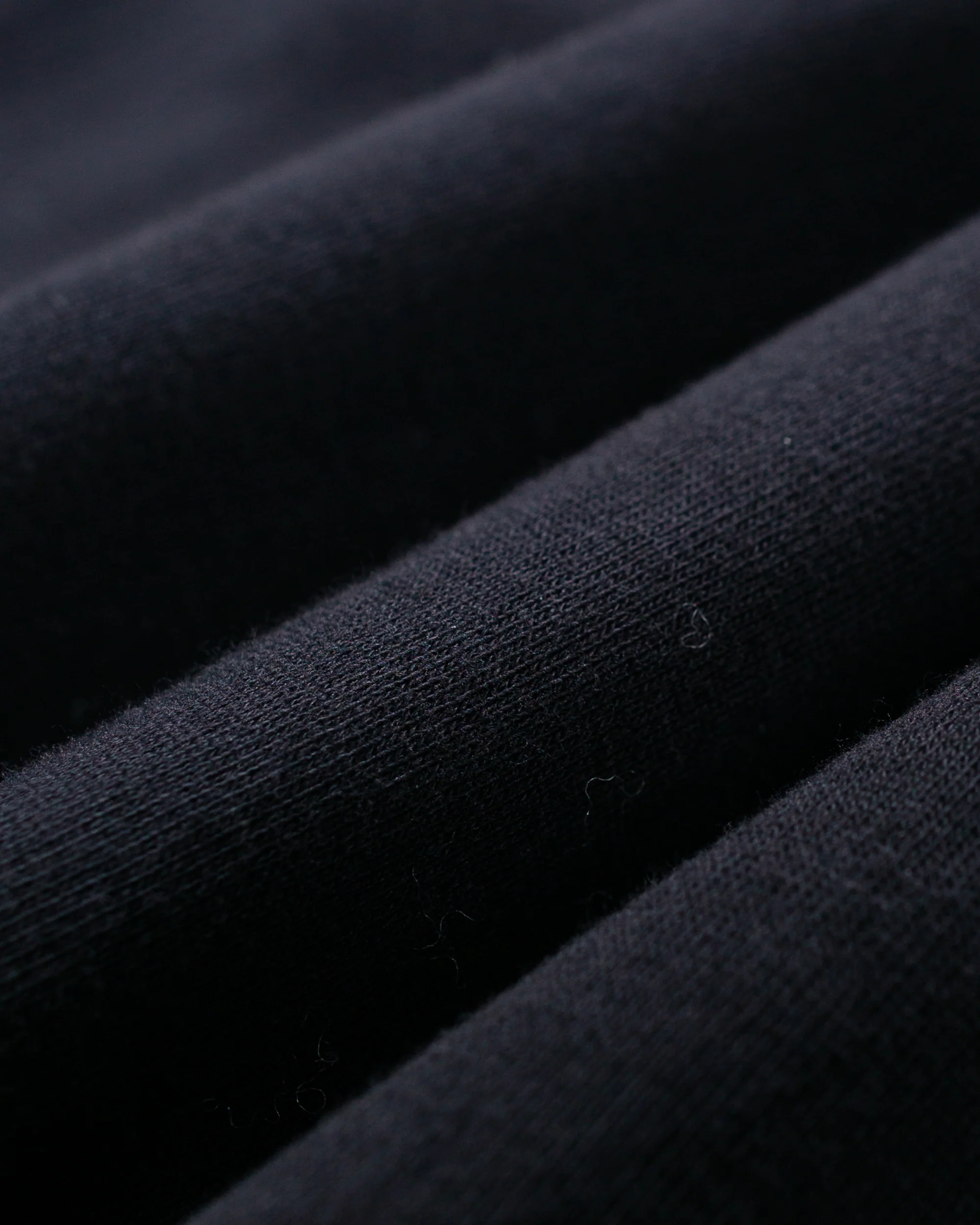 The Real McCoy’s BC25101 Buco Striped-Sleeve Sweatshirt Black Charcoal - Image 6