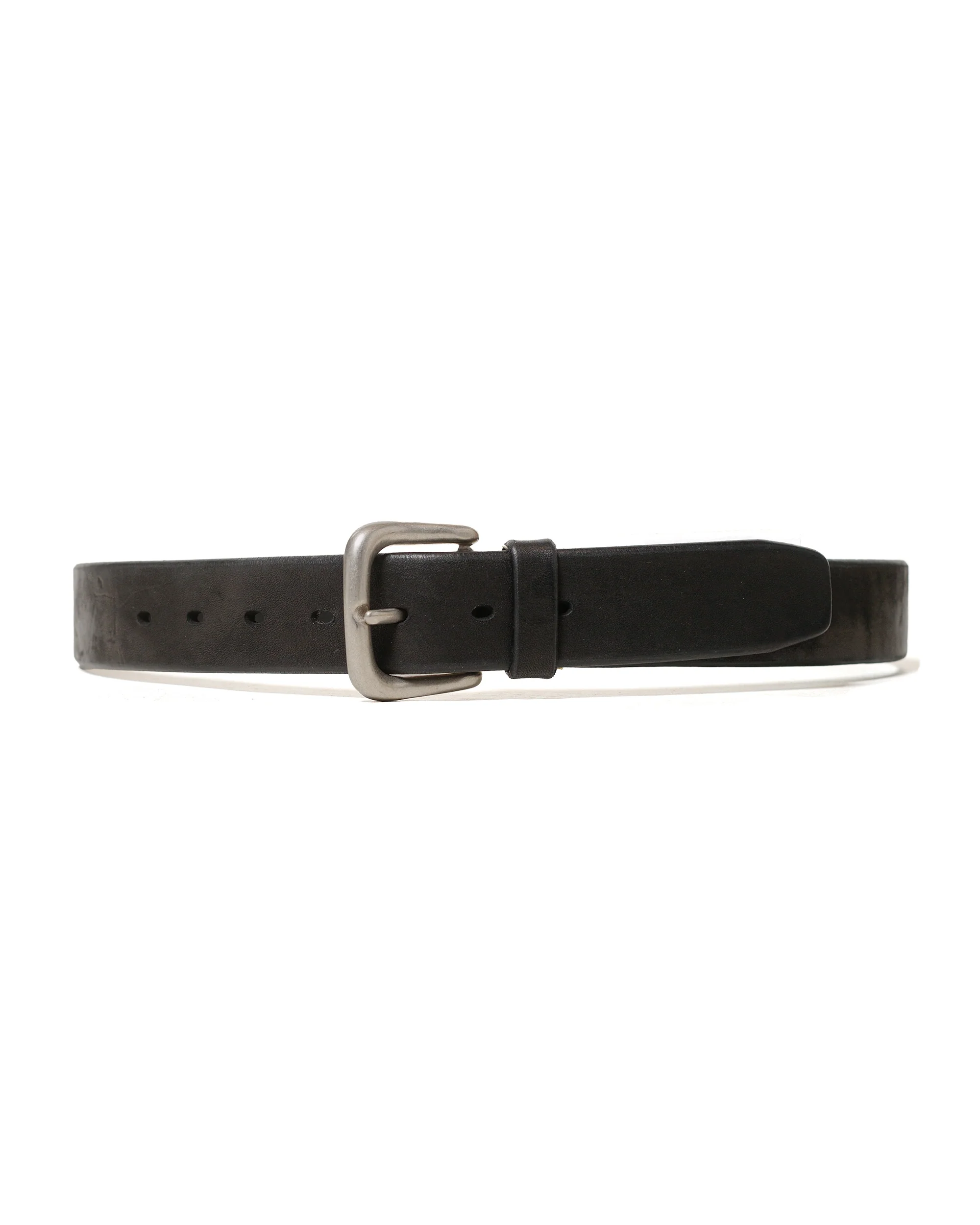 The Real McCoy’s MA17041 Joe McCoy Bend Leather Belt Black