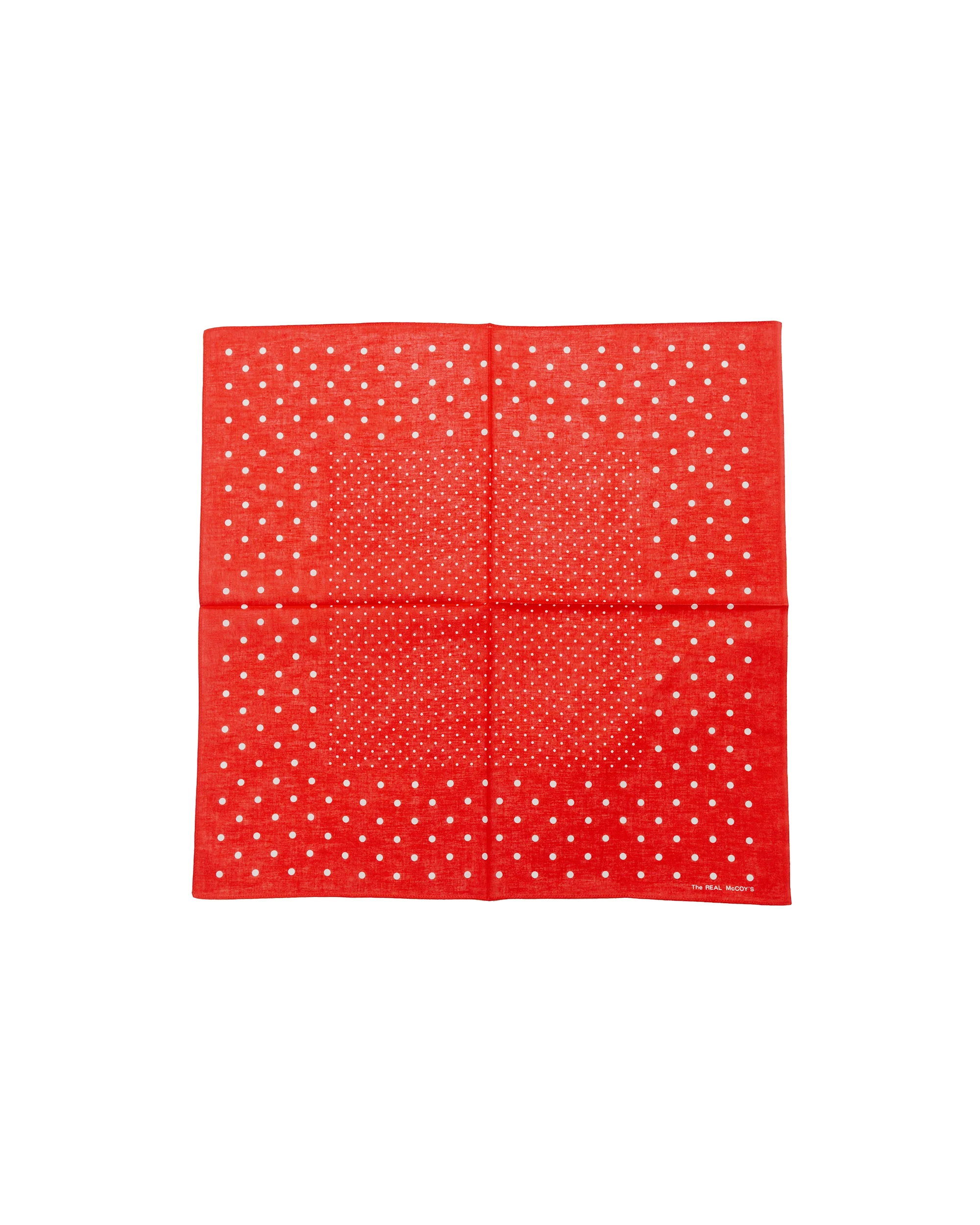 The Real McCoy’s MA22015 Bandana 'Dot' Red