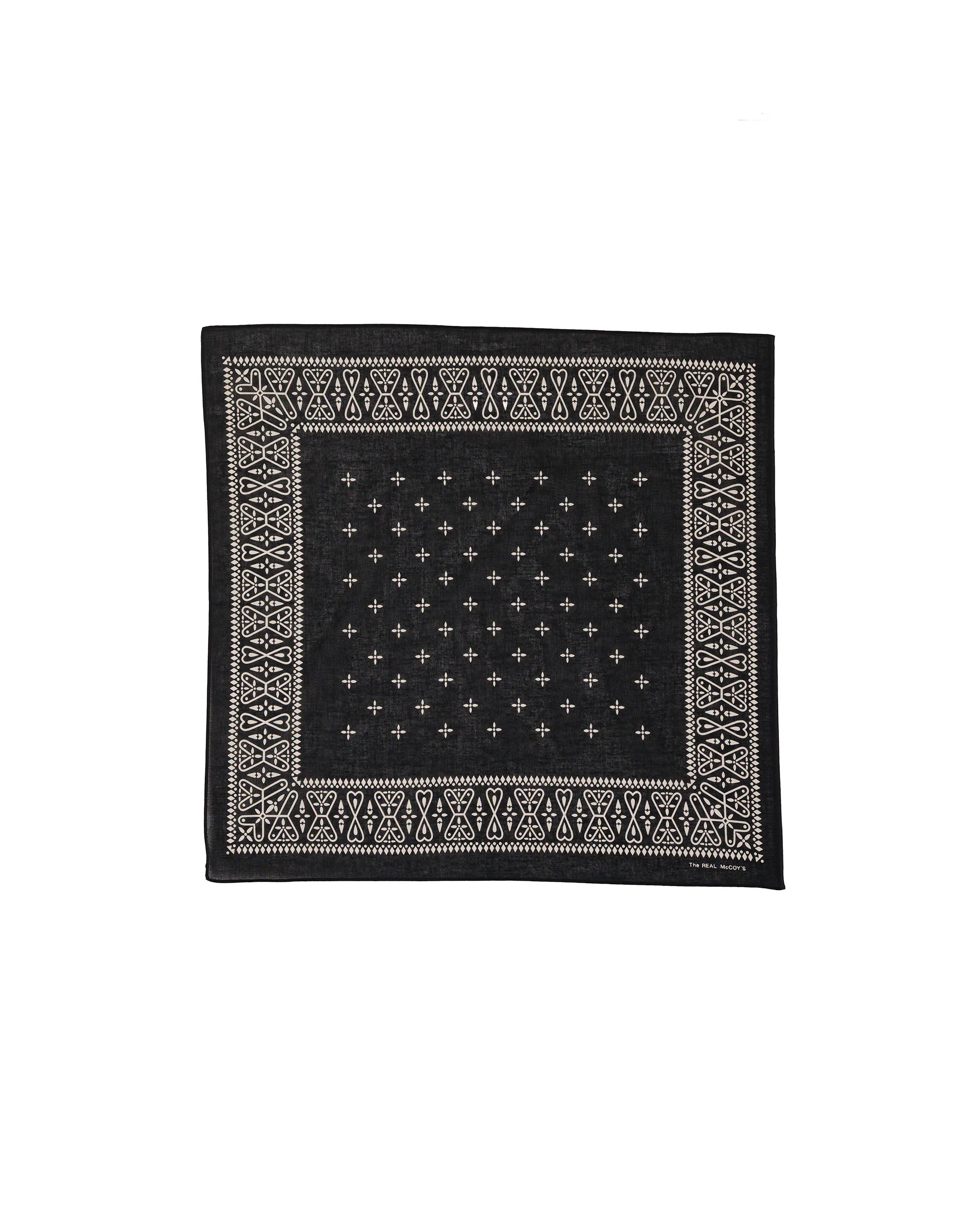 The Real McCoy’s MA26011 Bandana 'Cross' Black