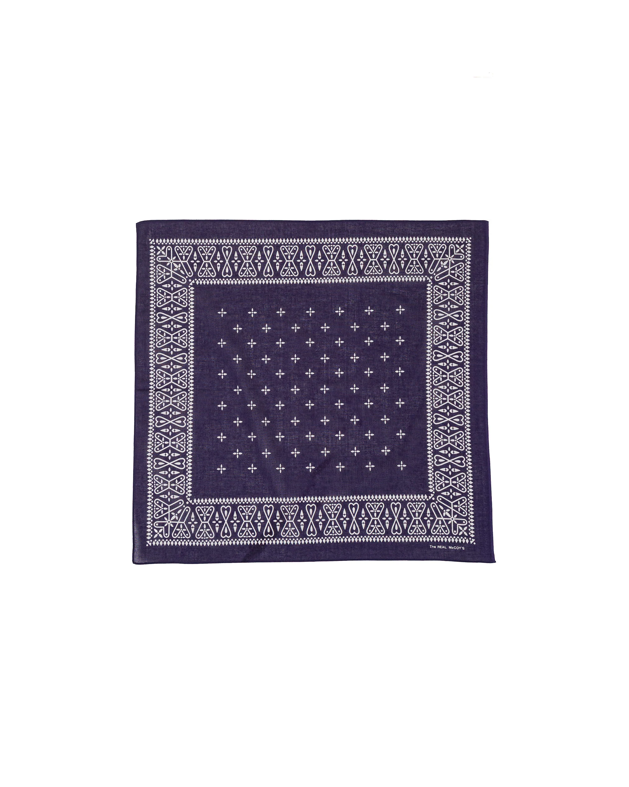 The Real McCoy’s MA26011 Bandana 'Cross' Navy