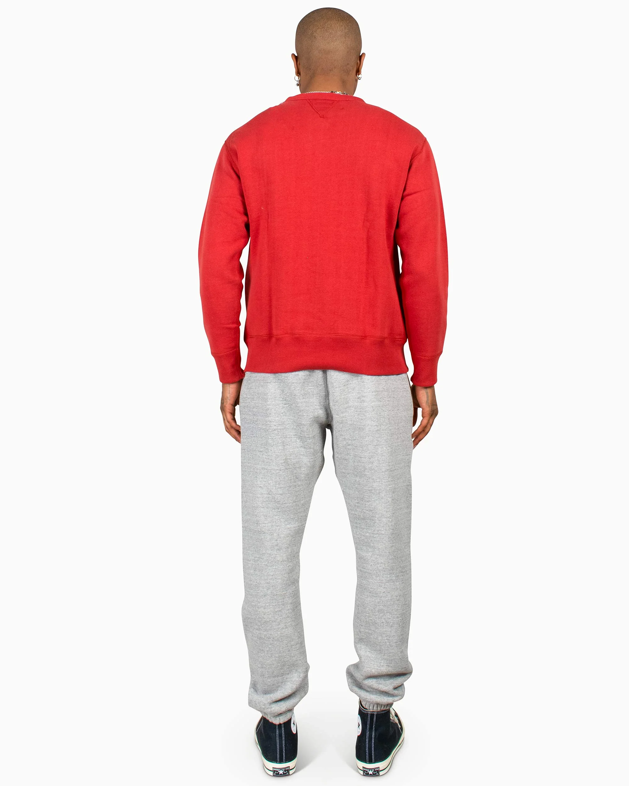 The Real McCoy’s MC13111 Sweatshirt / Loop Wheel Cherry - Image 3