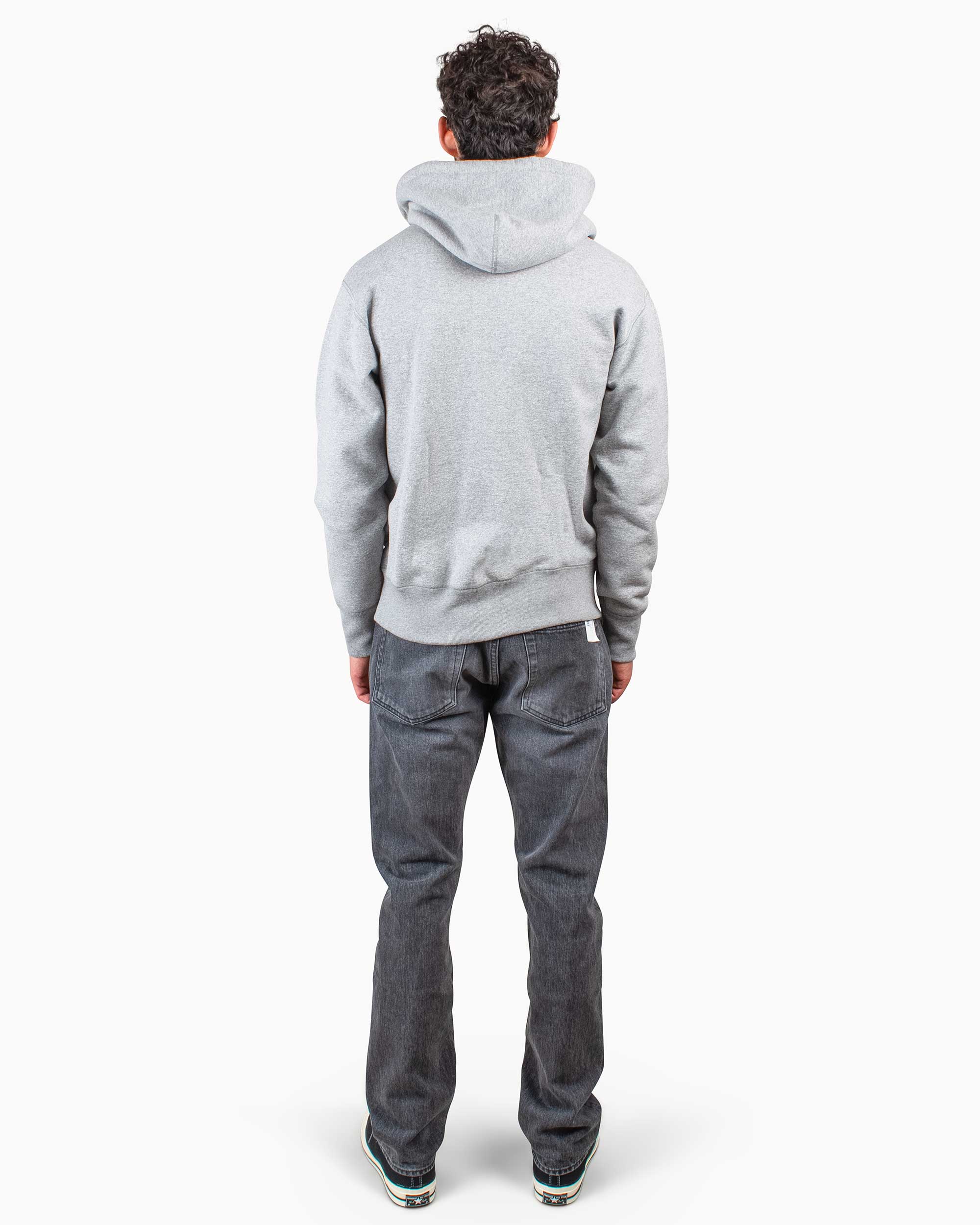 The Real McCoy’s MC18115 12oz. Full Zip Parka Medium Grey - Image 3
