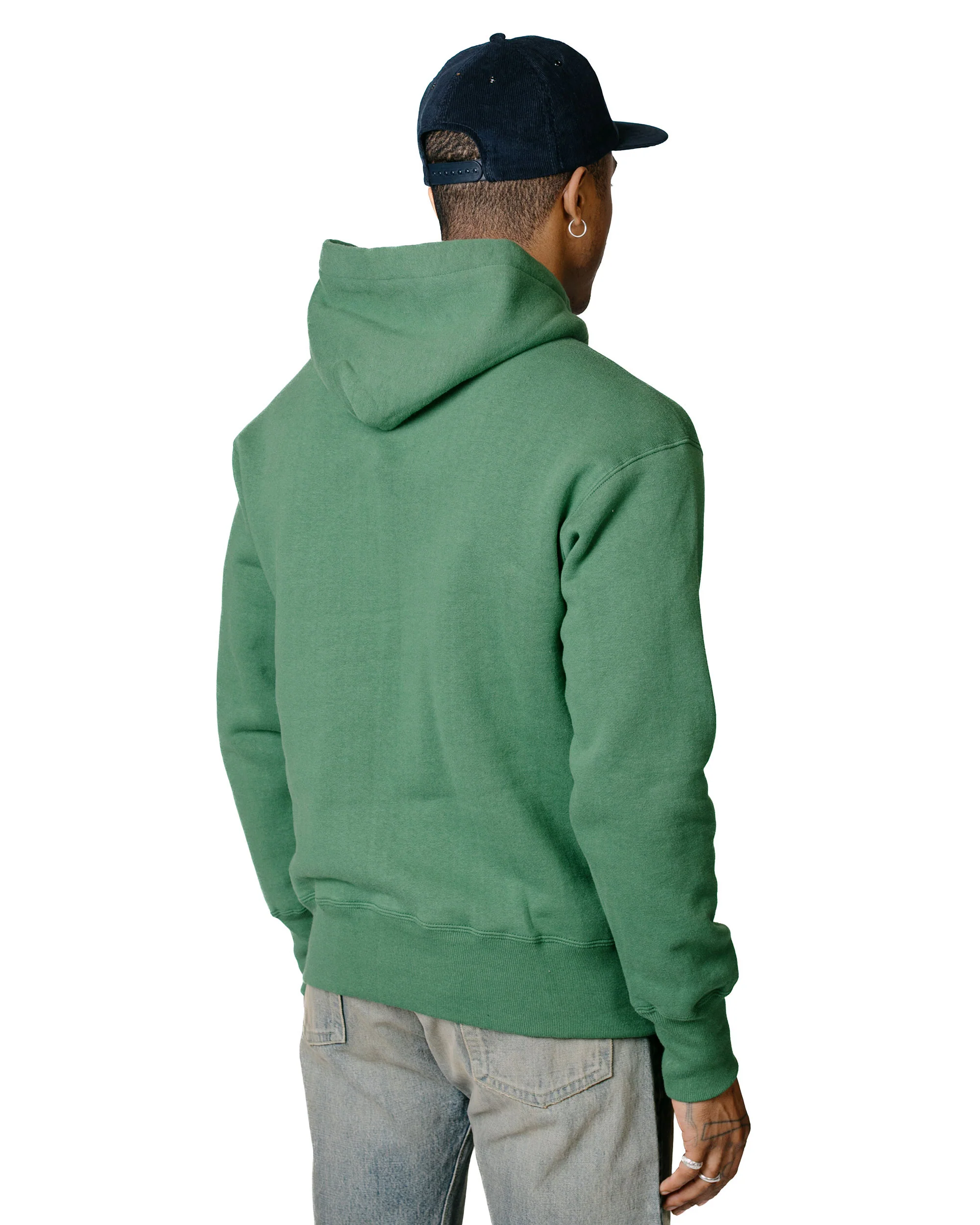 The Real McCoy’s MC19124 10 oz. Loopwheel Parka Shamrock - Image 3
