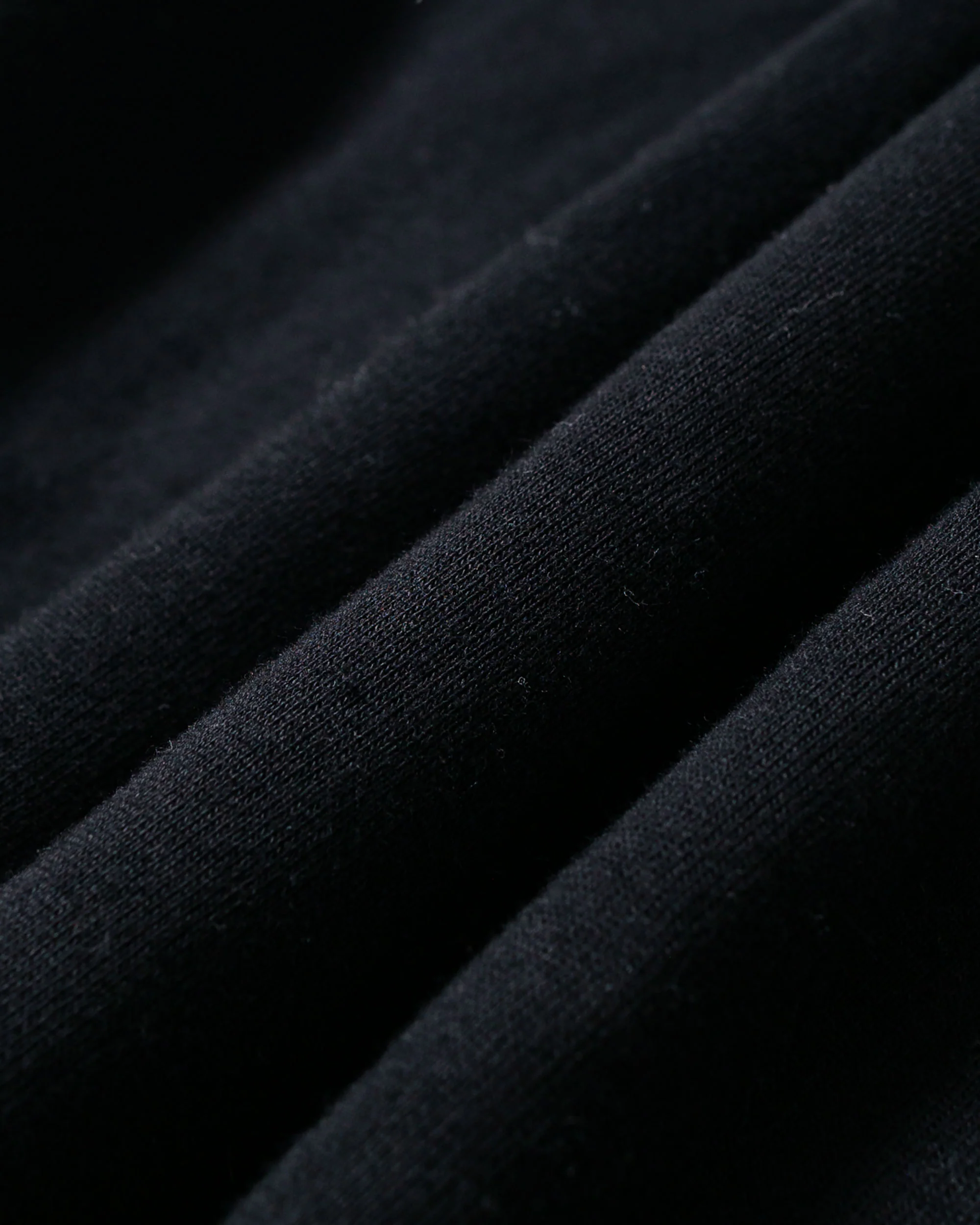 The Real McCoy’s MC24113 10 Oz. Loopwheel Crewneck Sweatshirt Black - Image 5