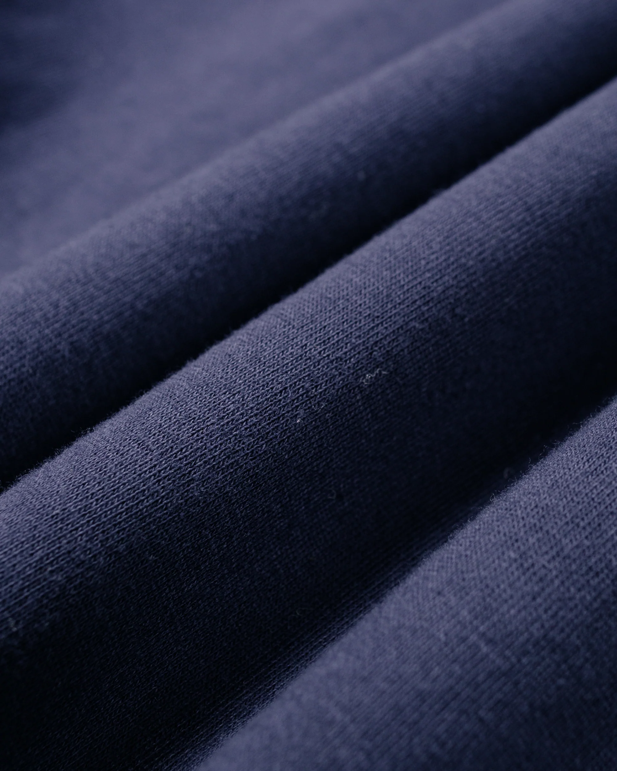 The Real McCoy’s MC24113 10 Oz. Loopwheel Crewneck Sweatshirt Navy - Image 6