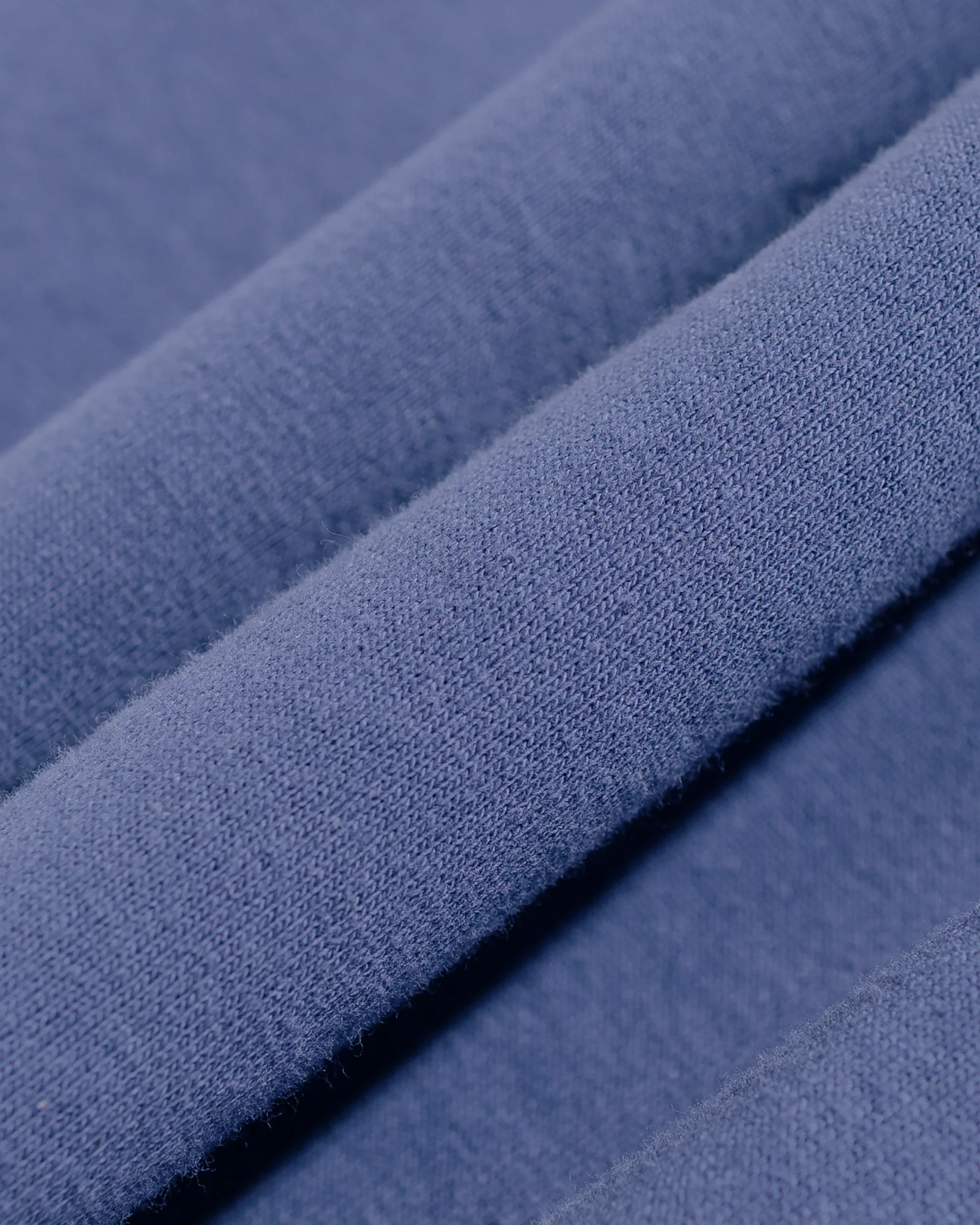 The Real McCoy’s MC24115 10 Oz. Loopwheel 1/4 Zip Sweatshirt MQ Navy - Image 5