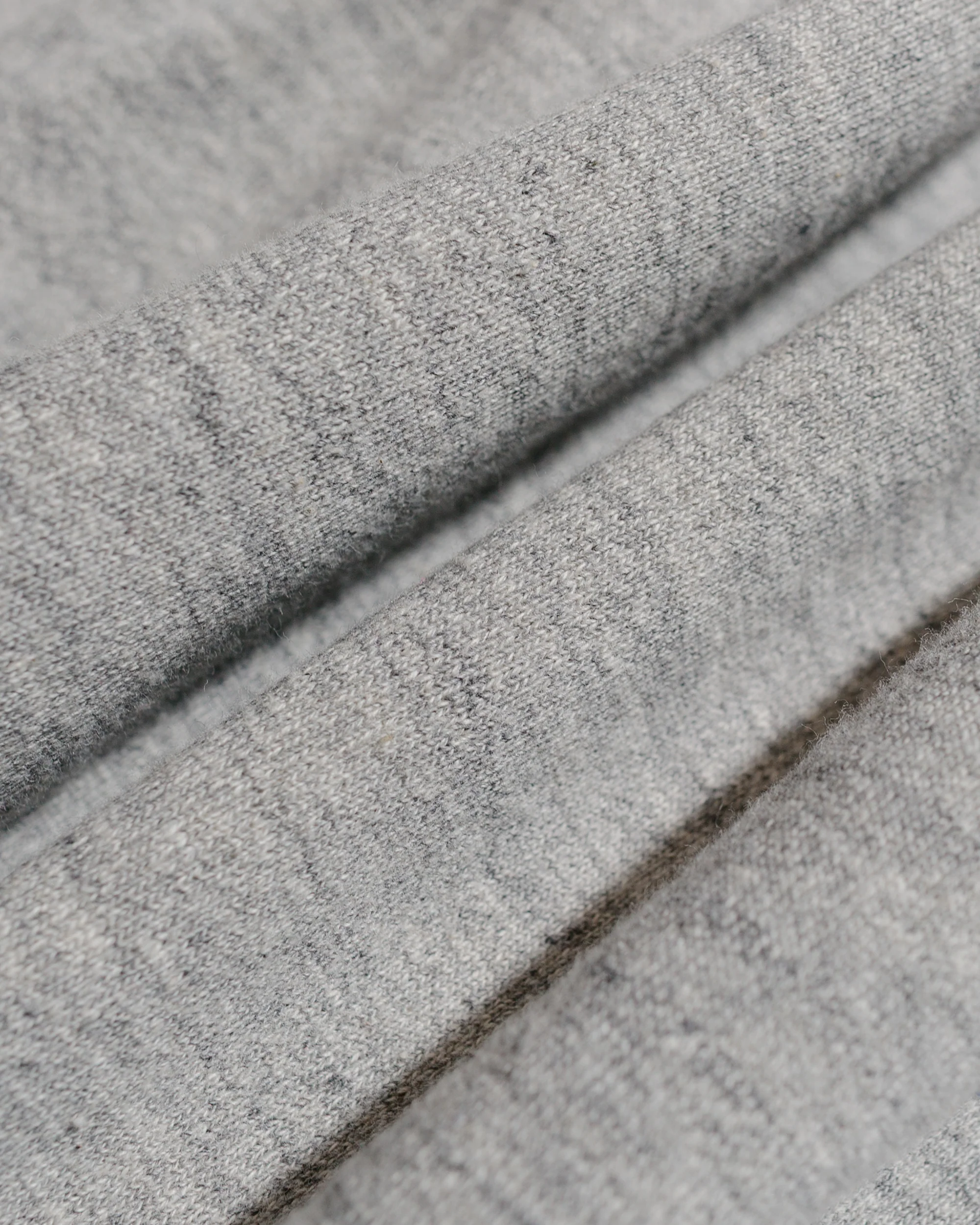 The Real McCoy’s MC24117 9 Oz. Loopwheel Raglan Sweatshirt Gray - Image 6