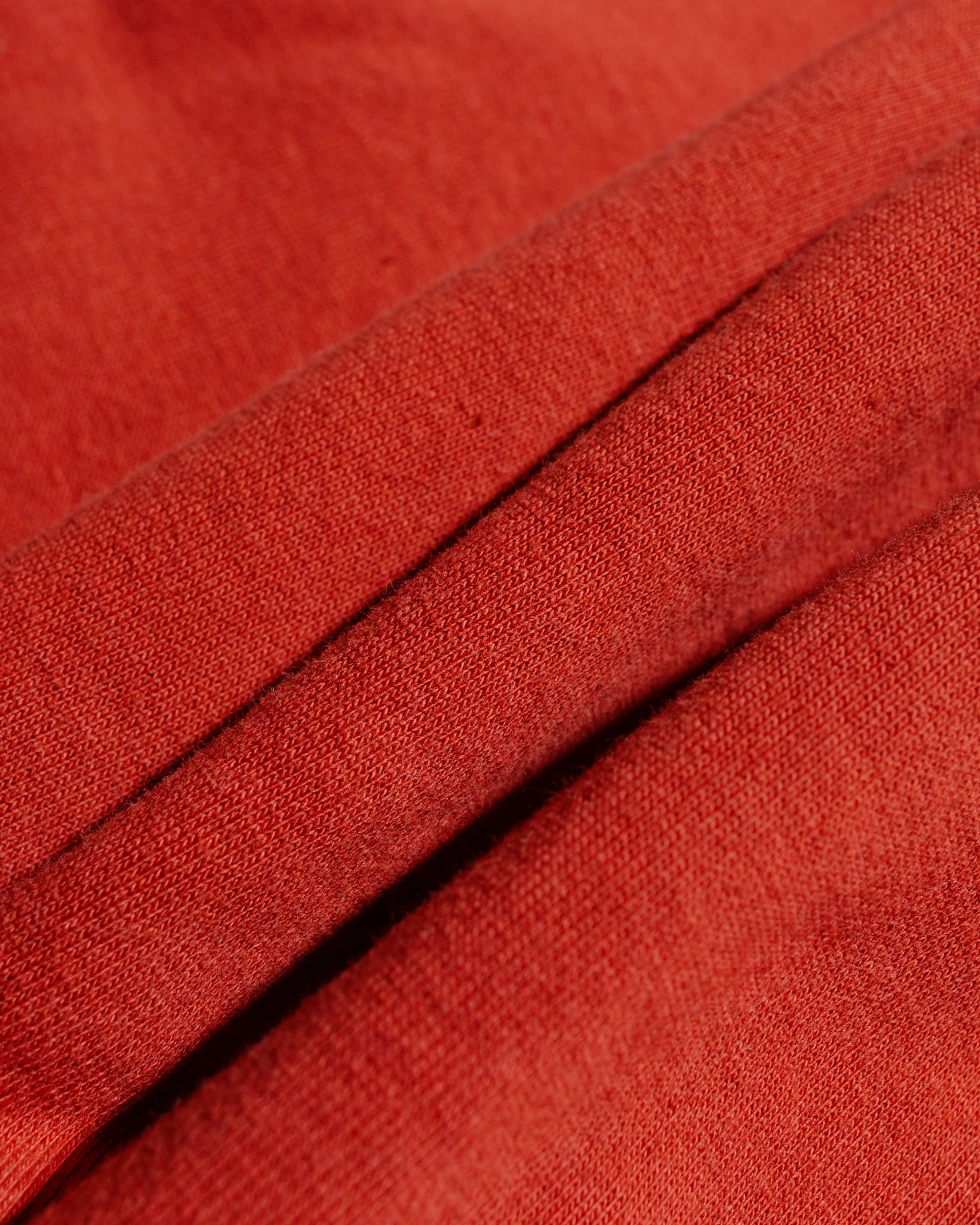 The Real McCoy’s MC24120 9 Oz. Loopwheel S/S Sweatshirt Cherry - Image 6
