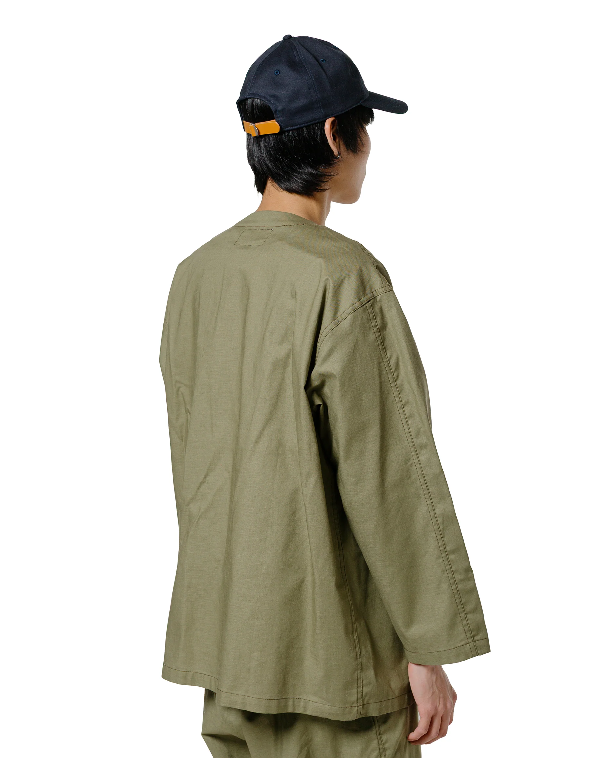 The Real McCoy’s MS25008 USN Medical Department Sleeping Shirt Olive - Image 4