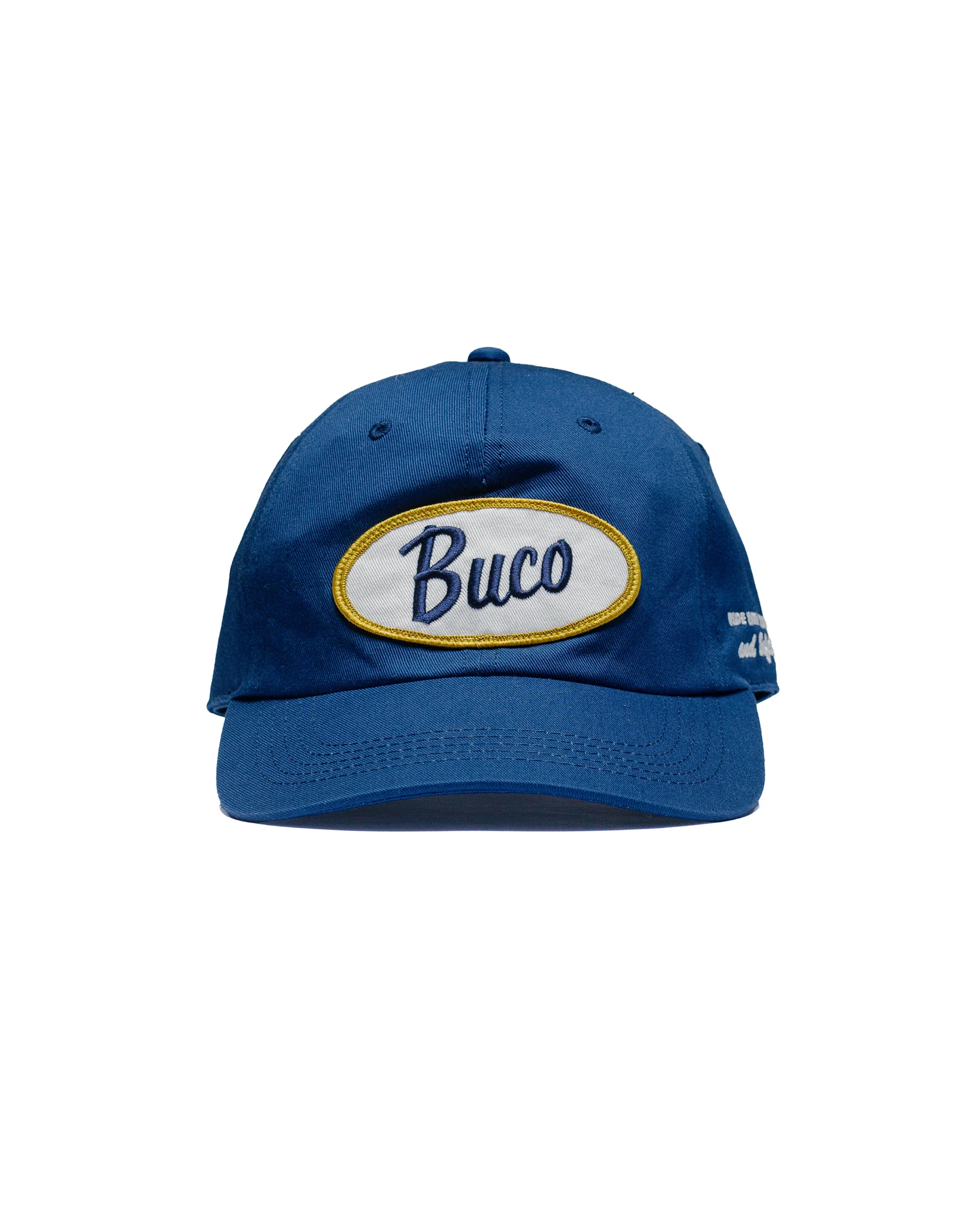 The Real McCoy's BA24102 Buco Logo Cap / Oval Cobalt