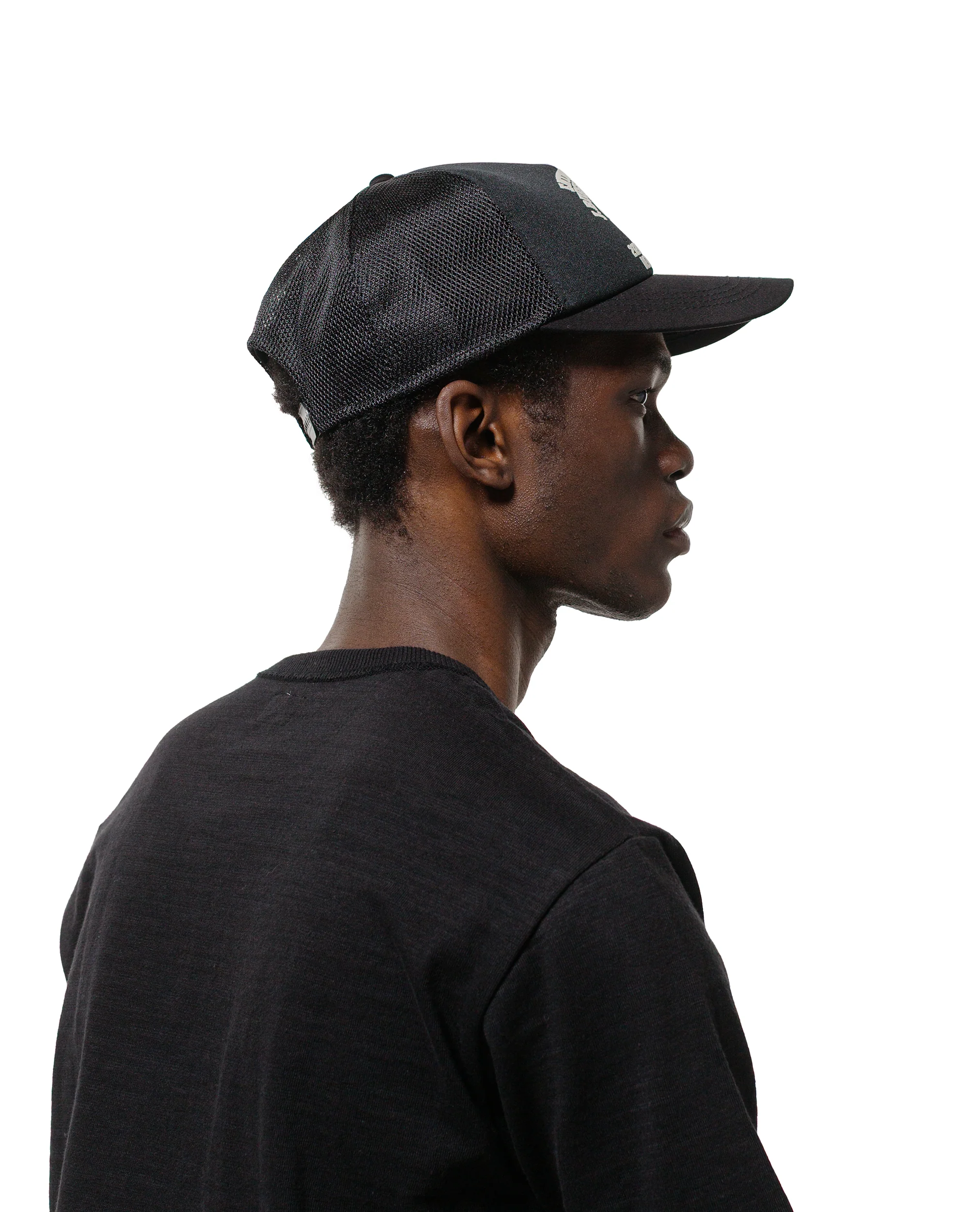 The Real McCoy's BA25004 Buco Mesh Cap / Enthusiast Black - Image 3