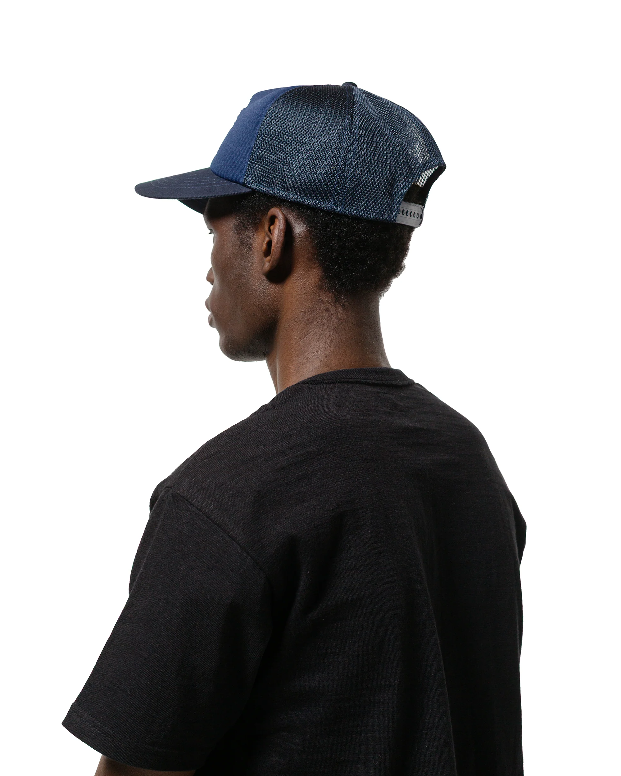 The Real McCoy's BA25004 Buco Mesh Cap / Enthusiast Navy - Image 3