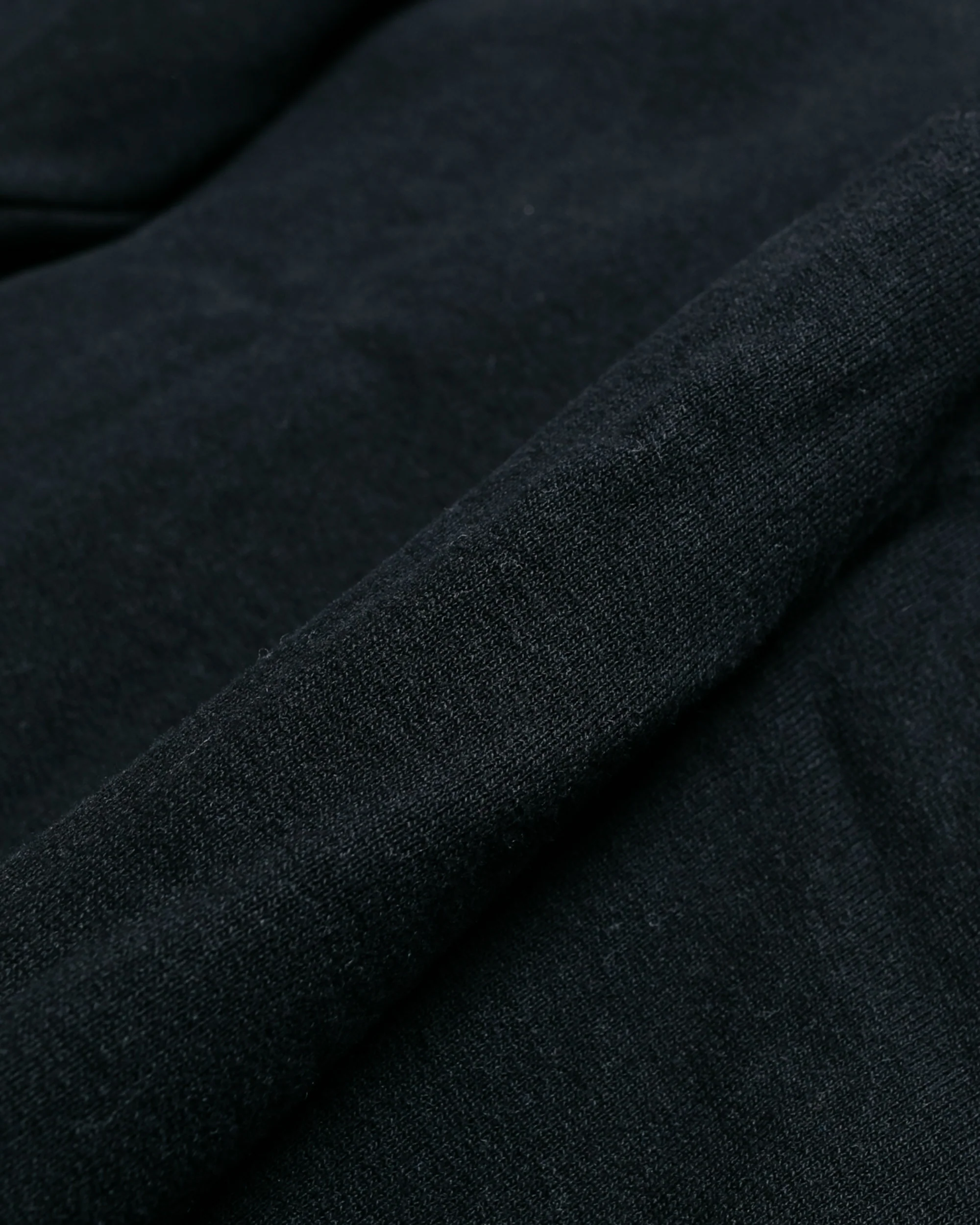 The Real McCoy's BC23101 Buco F/Z Parka Sweatshirt Black - Image 5