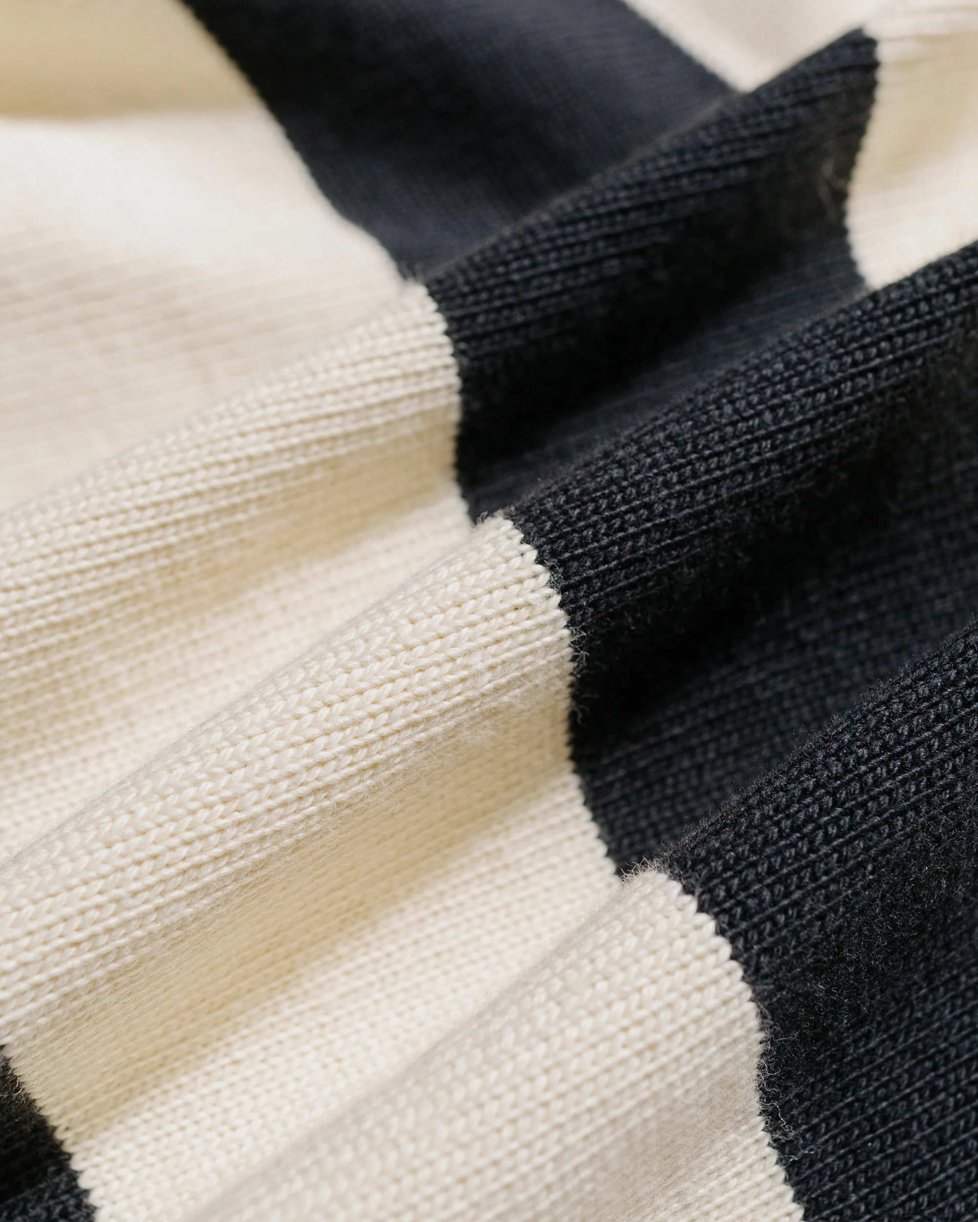 The Real McCoy's BC24101 Buco Stripe Racing Jersey Black/White - Image 6