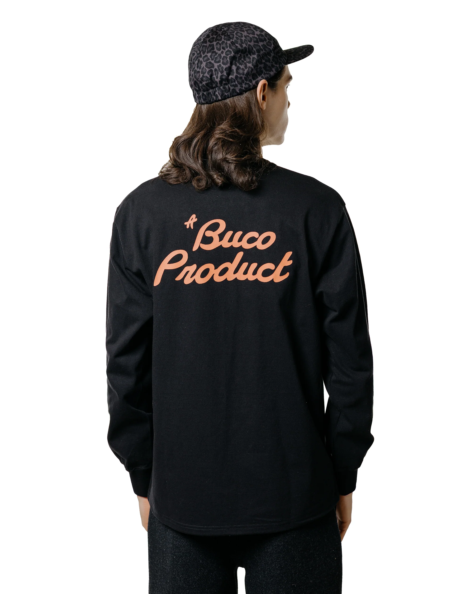 The Real McCoy's BC25105 BUCO L/S Tee / Look At How Buco Did It! Black - Image 3