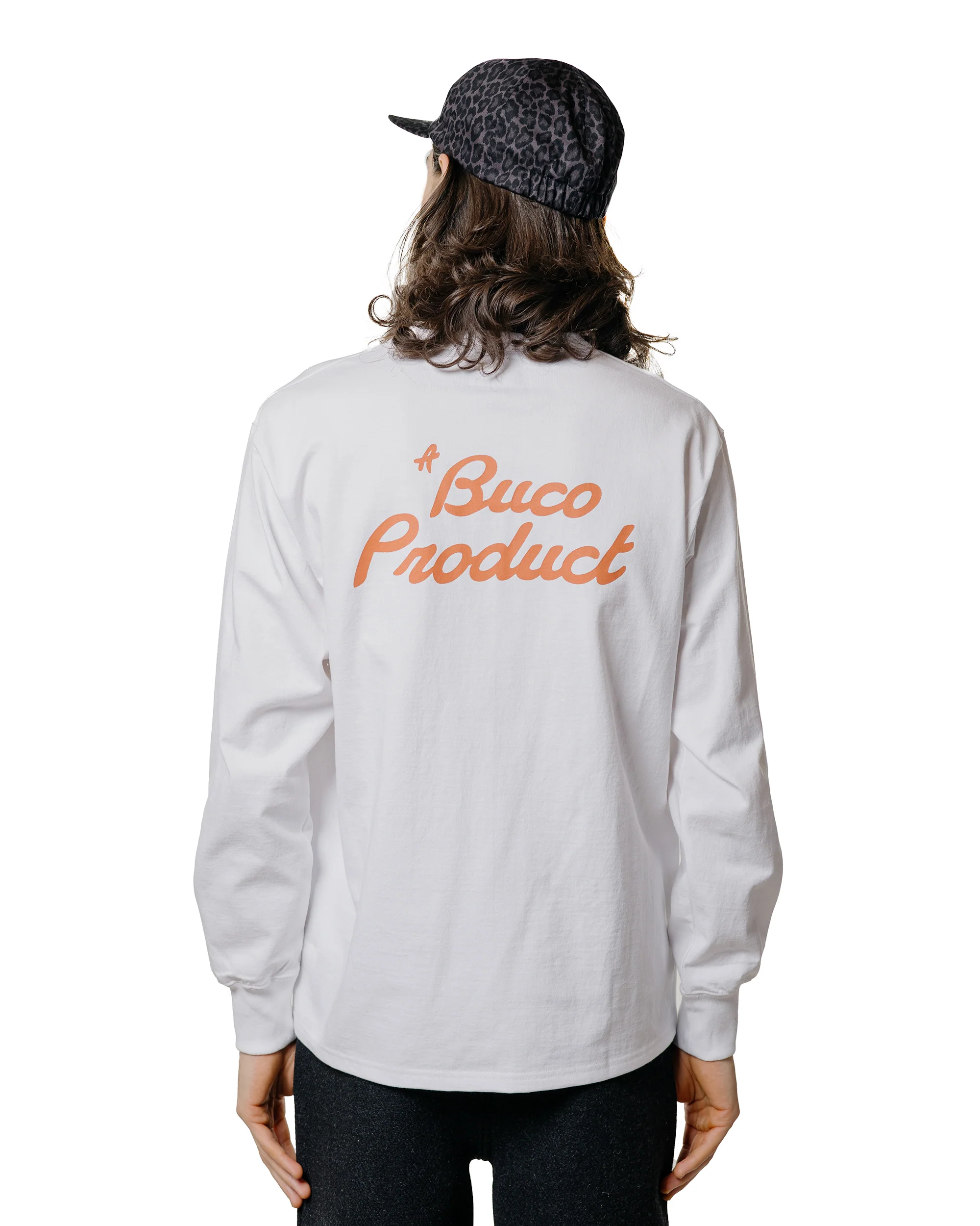 The Real McCoy's BC25105 BUCO L/S Tee / Look At How Buco Did It! White - Image 3