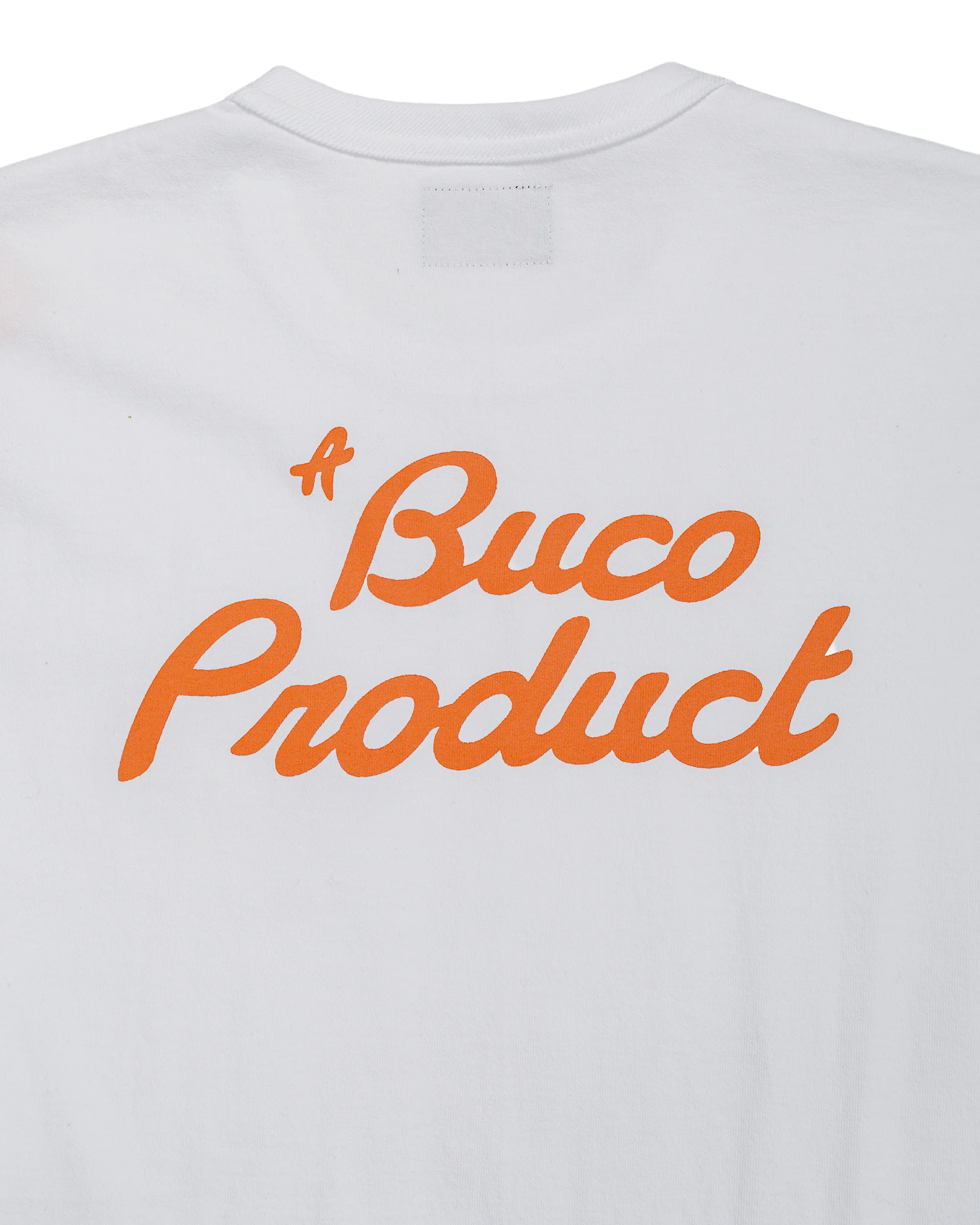 The Real McCoy's BC25105 BUCO L/S Tee / Look At How Buco Did It! White - Image 5