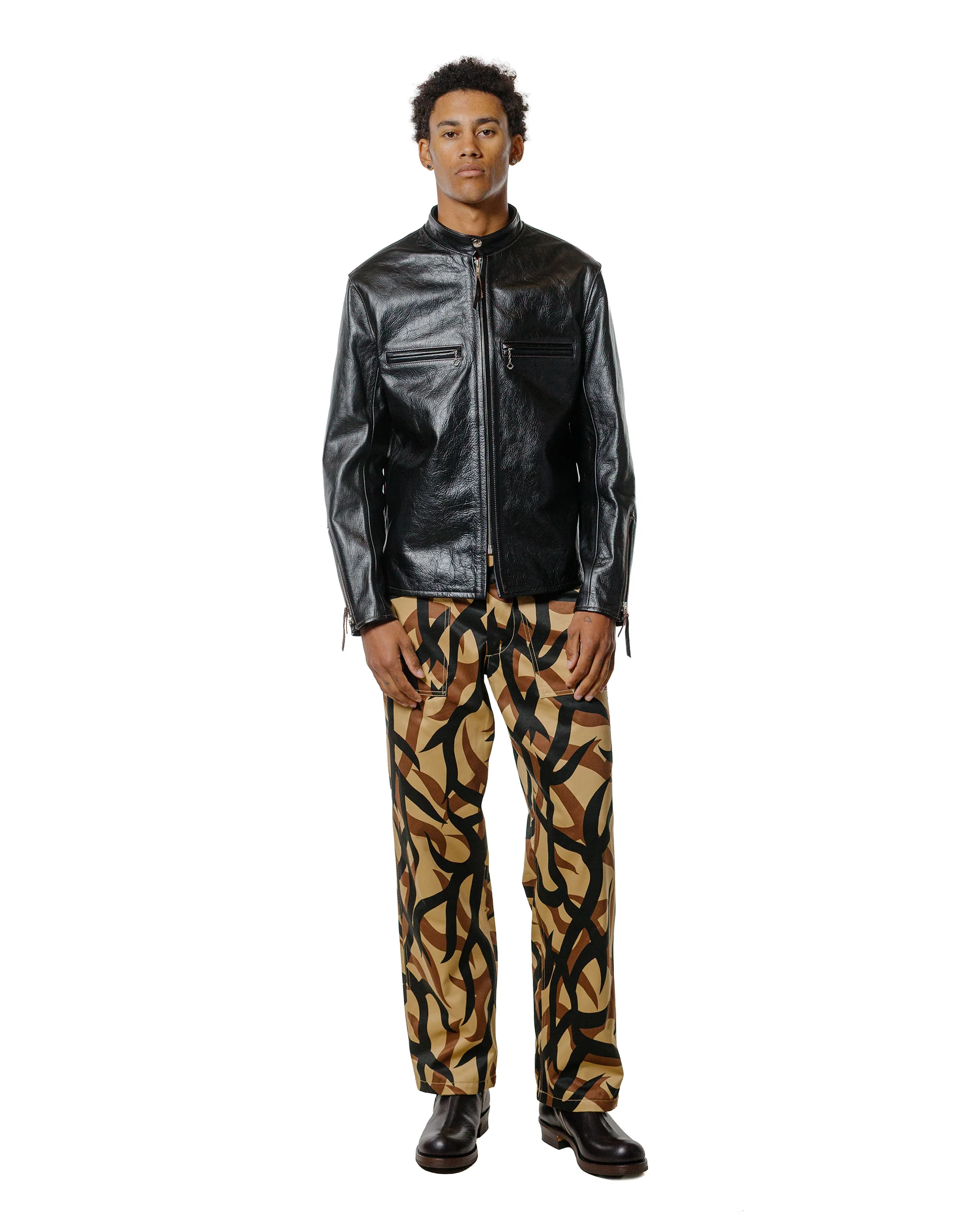 The Real McCoy's BJ19110 Buco J-100 Jacket Black - Image 4