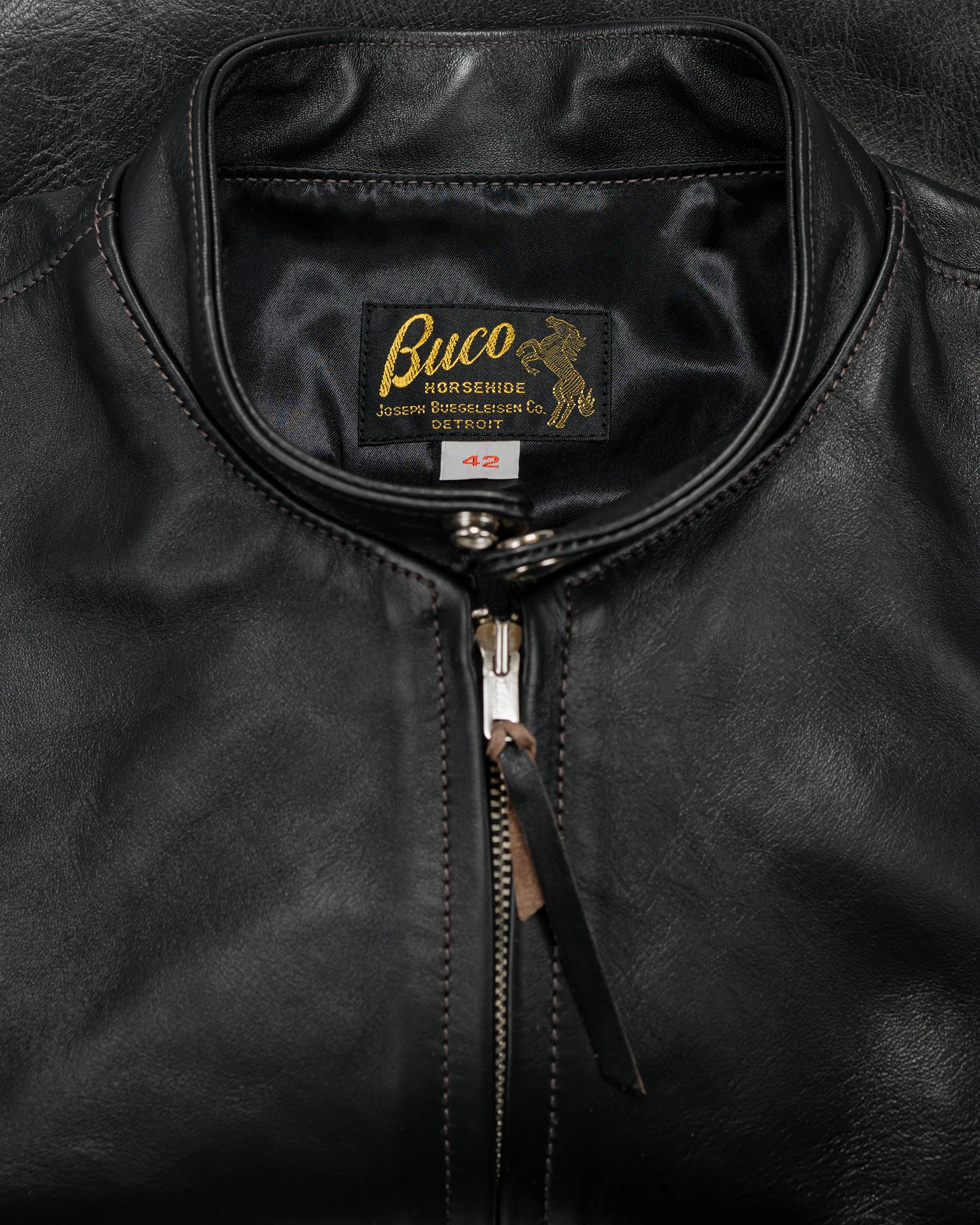 The Real McCoy's BJ19110 Buco J-100 Jacket Black - Image 5