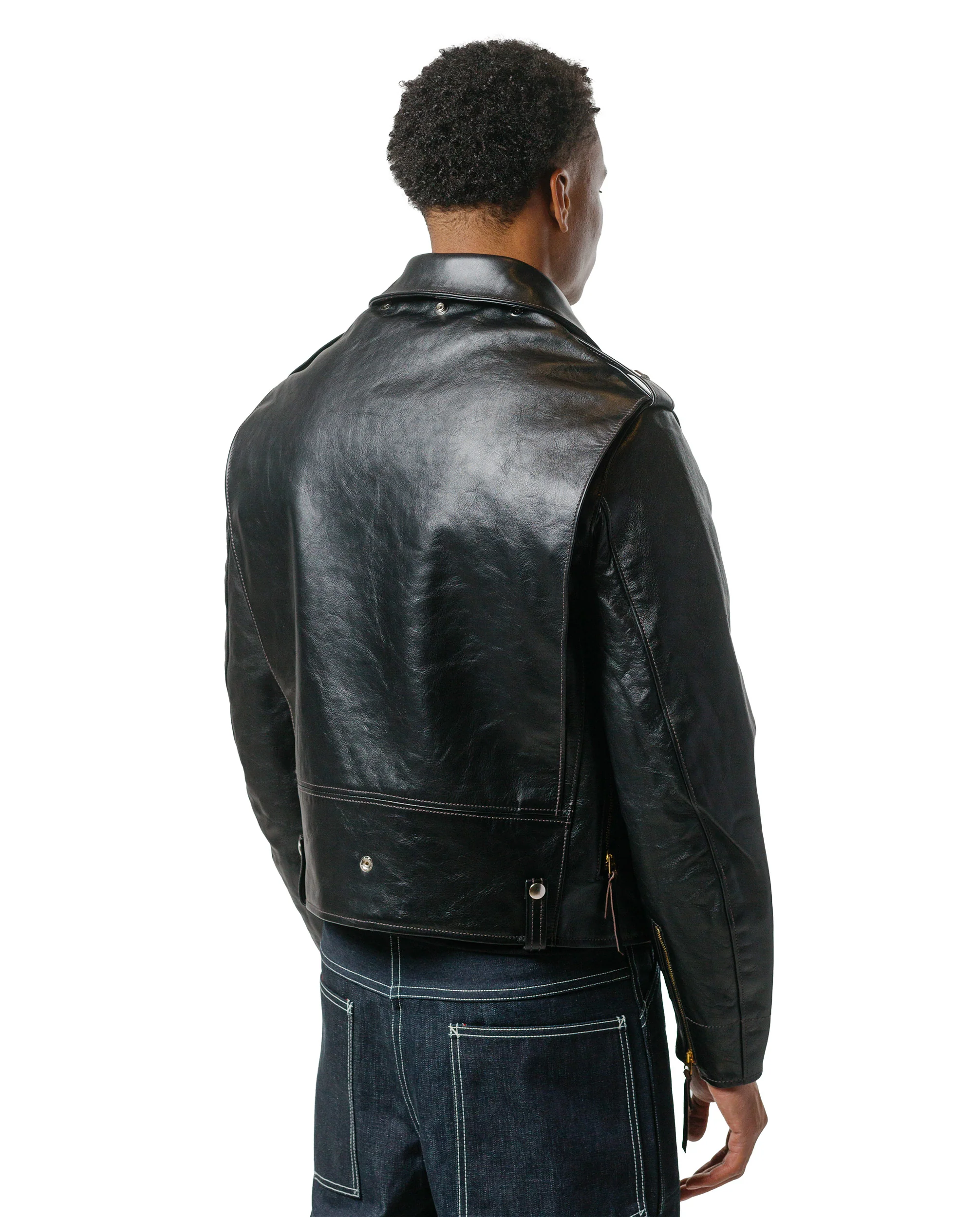 The Real McCoy's BJ21101 Buco J-24 Jacket Black - Image 3