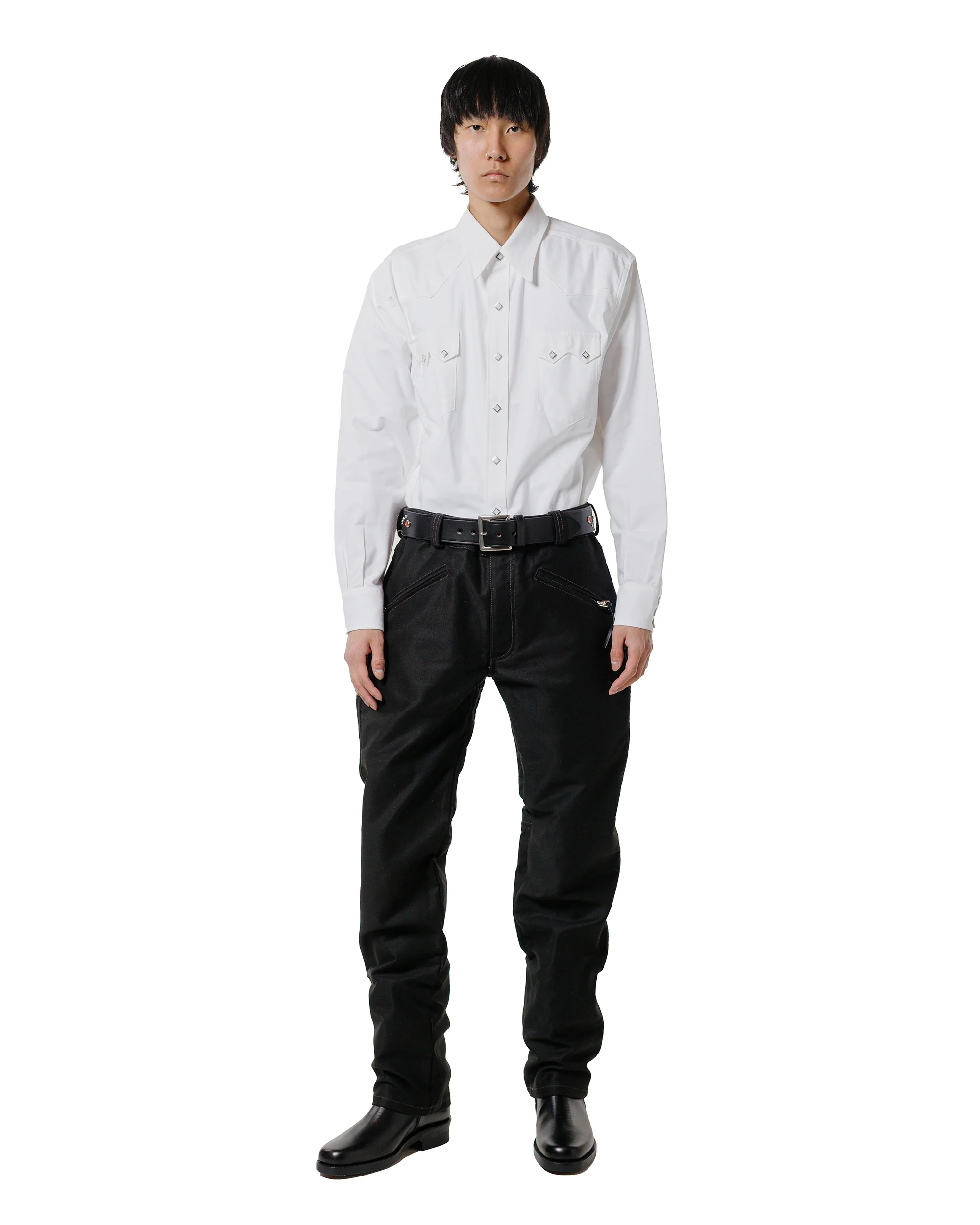 The Real McCoy's BP25001 Buco J-99 / Cotton Cord Cloth Black - Image 4