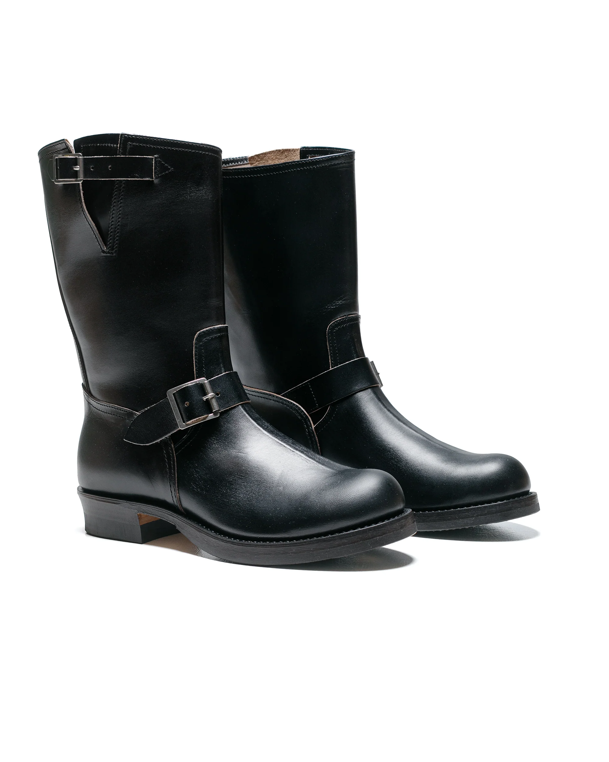 The Real McCoy's BA22001 Buco Engineer Boots / Buttock Black - Image 2