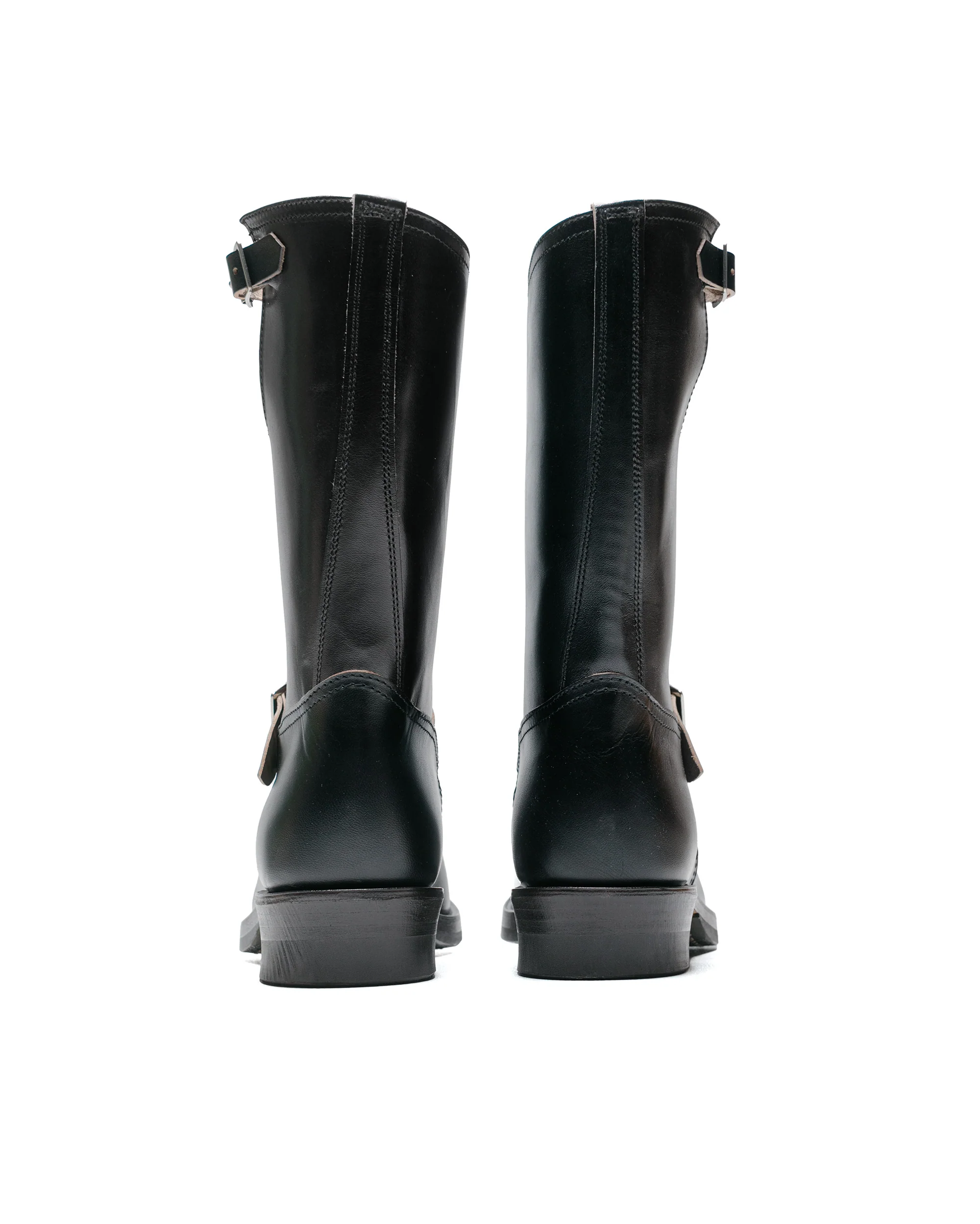 The Real McCoy's BA22001 Buco Engineer Boots / Buttock Black - Image 4