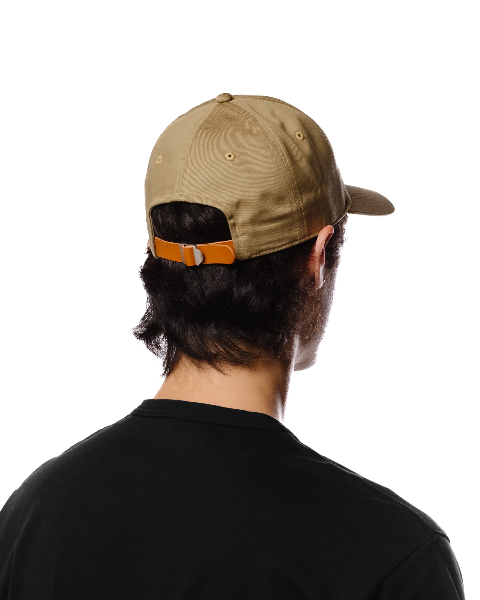 The Real McCoy's MA23001 The Real McCoy's Logo Baseball Cap Khaki - Image 3