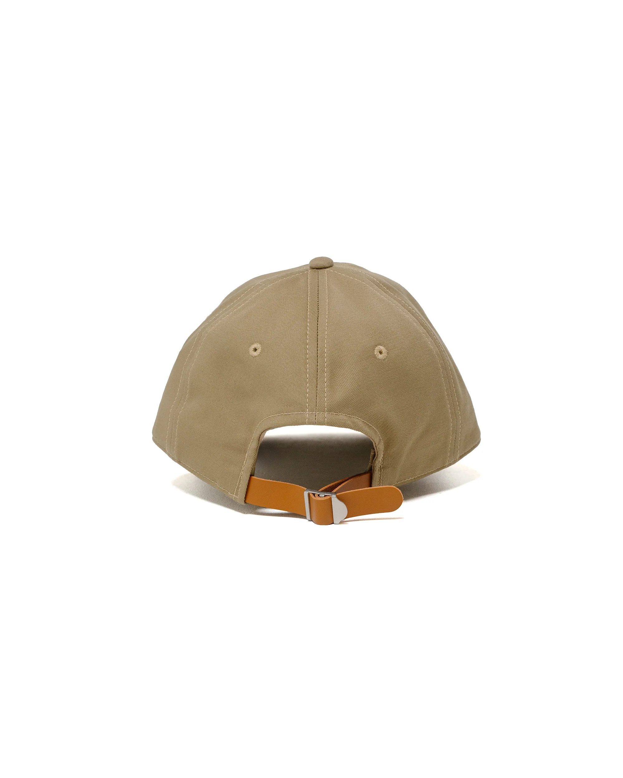 The Real McCoy's MA23001 The Real McCoy's Logo Baseball Cap Khaki - Image 4