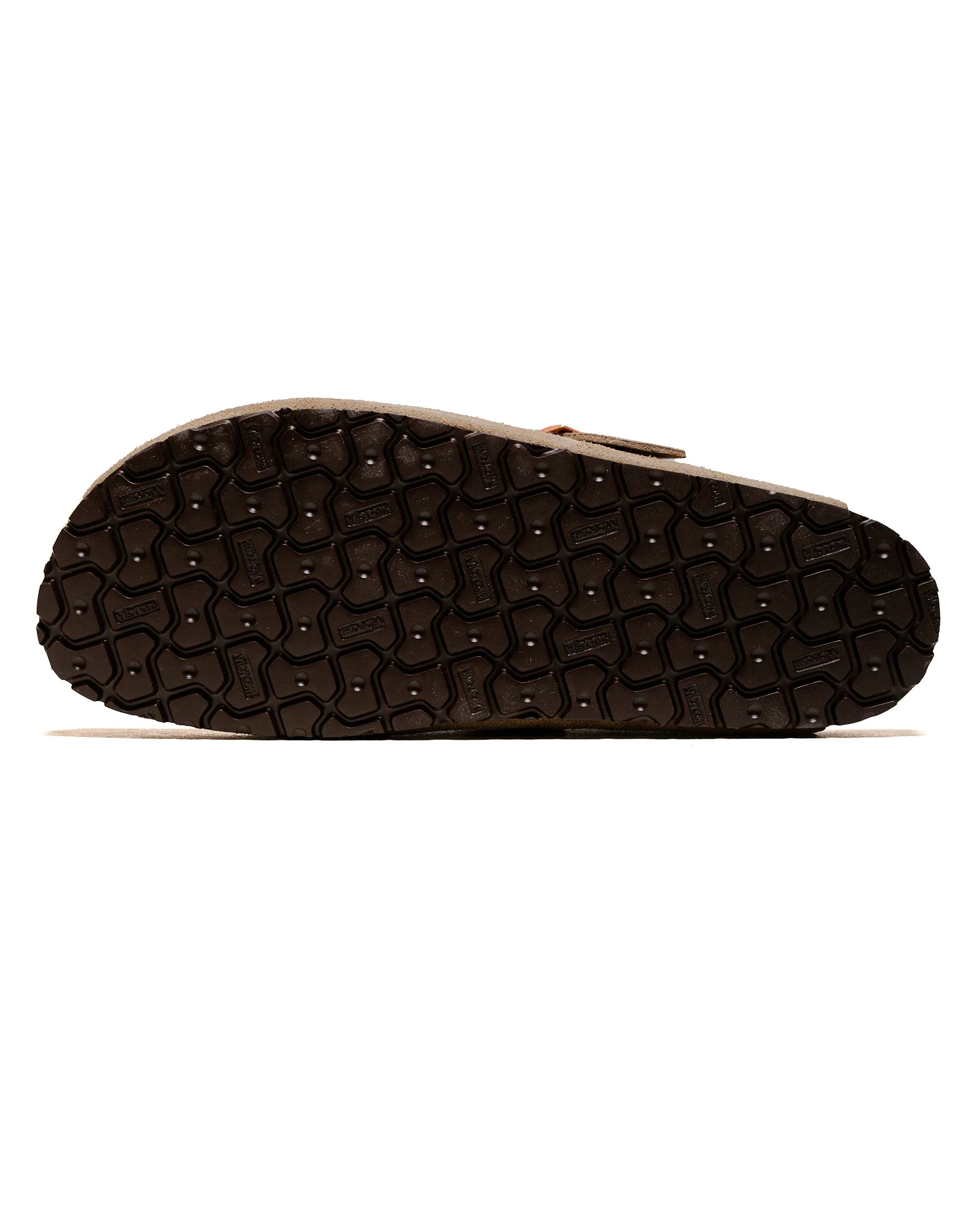 The Real McCoy's MA23012 Leather Foot-Support Clogs Taupe - Image 5