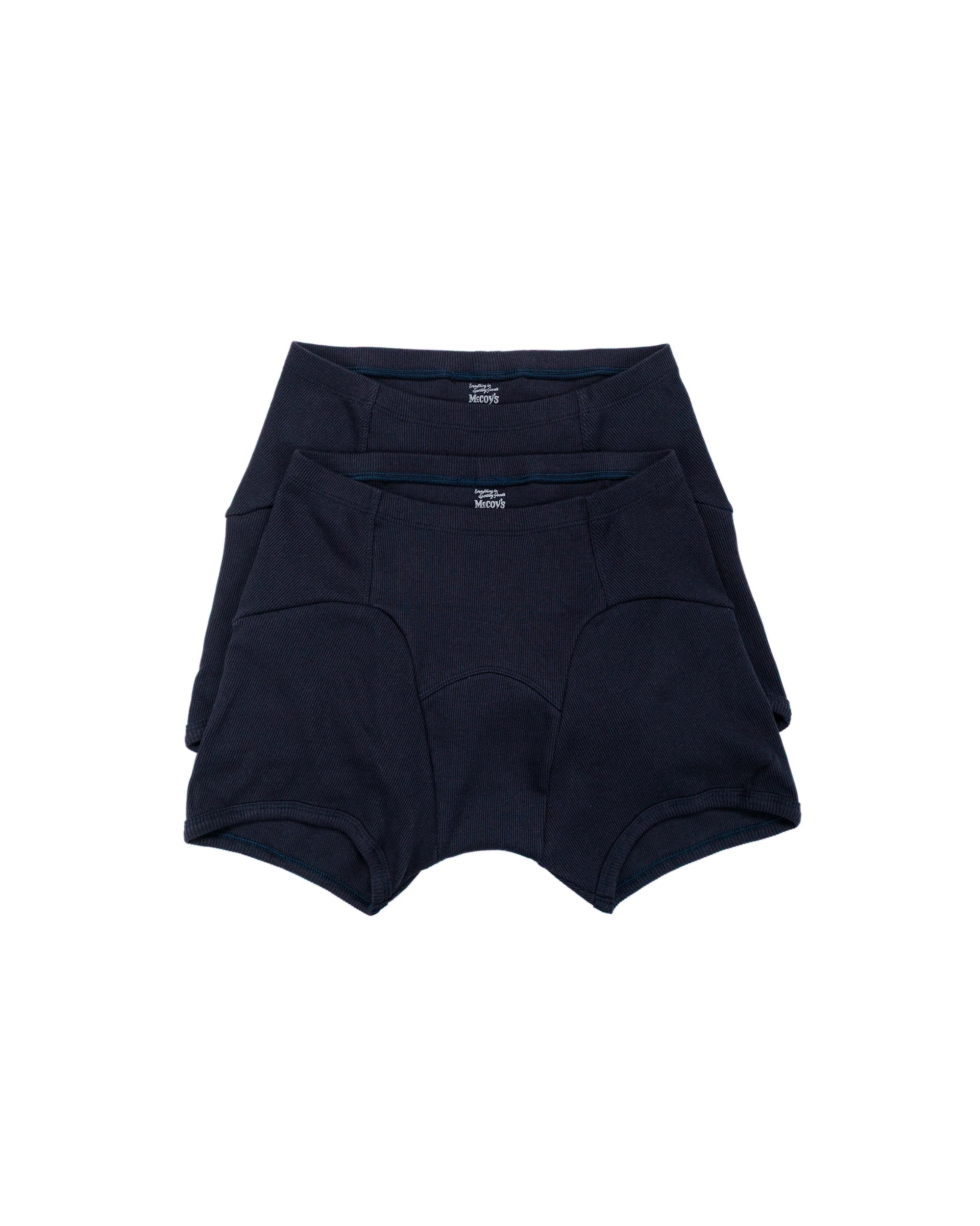 The Real McCoy's MA25103 McCoy's 2 PCs Pack Athletic Underwear Navy