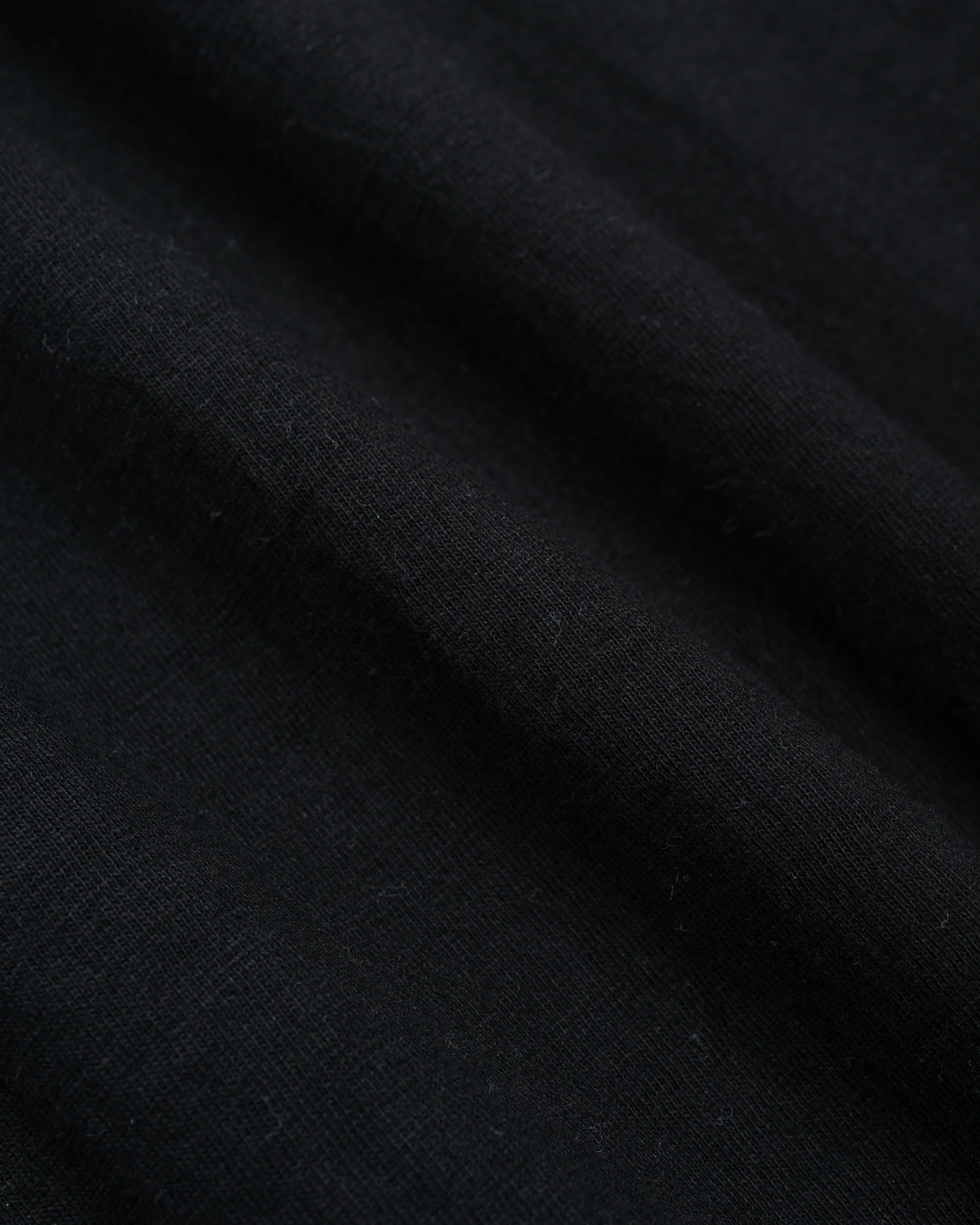 The Real McCoy's MC19010 Athletic T-Shirt / Loop-Wheel Black - Image 6