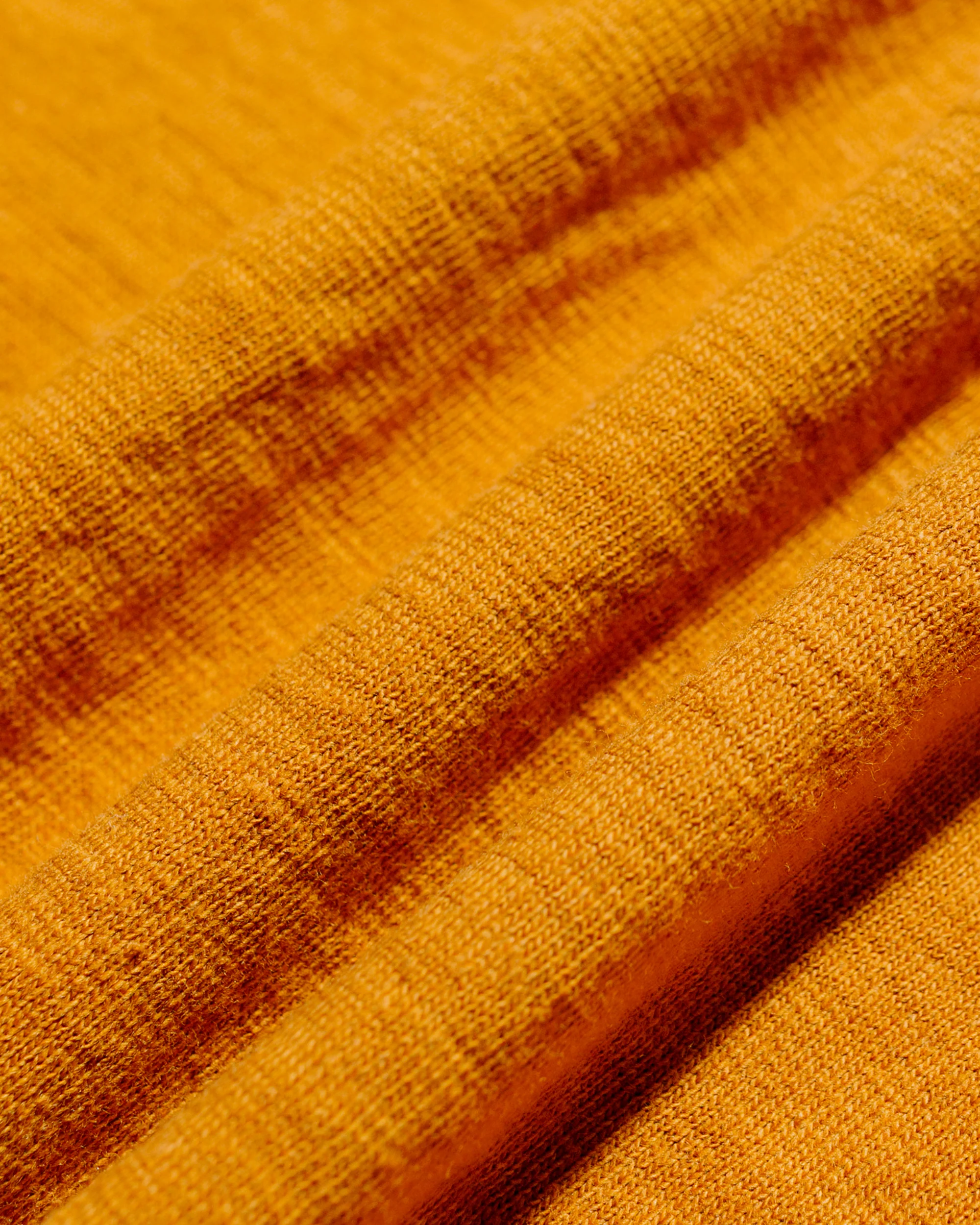 The Real McCoy's MC19010 Athletic T-Shirt / Loop-Wheel Mustard - Image 5