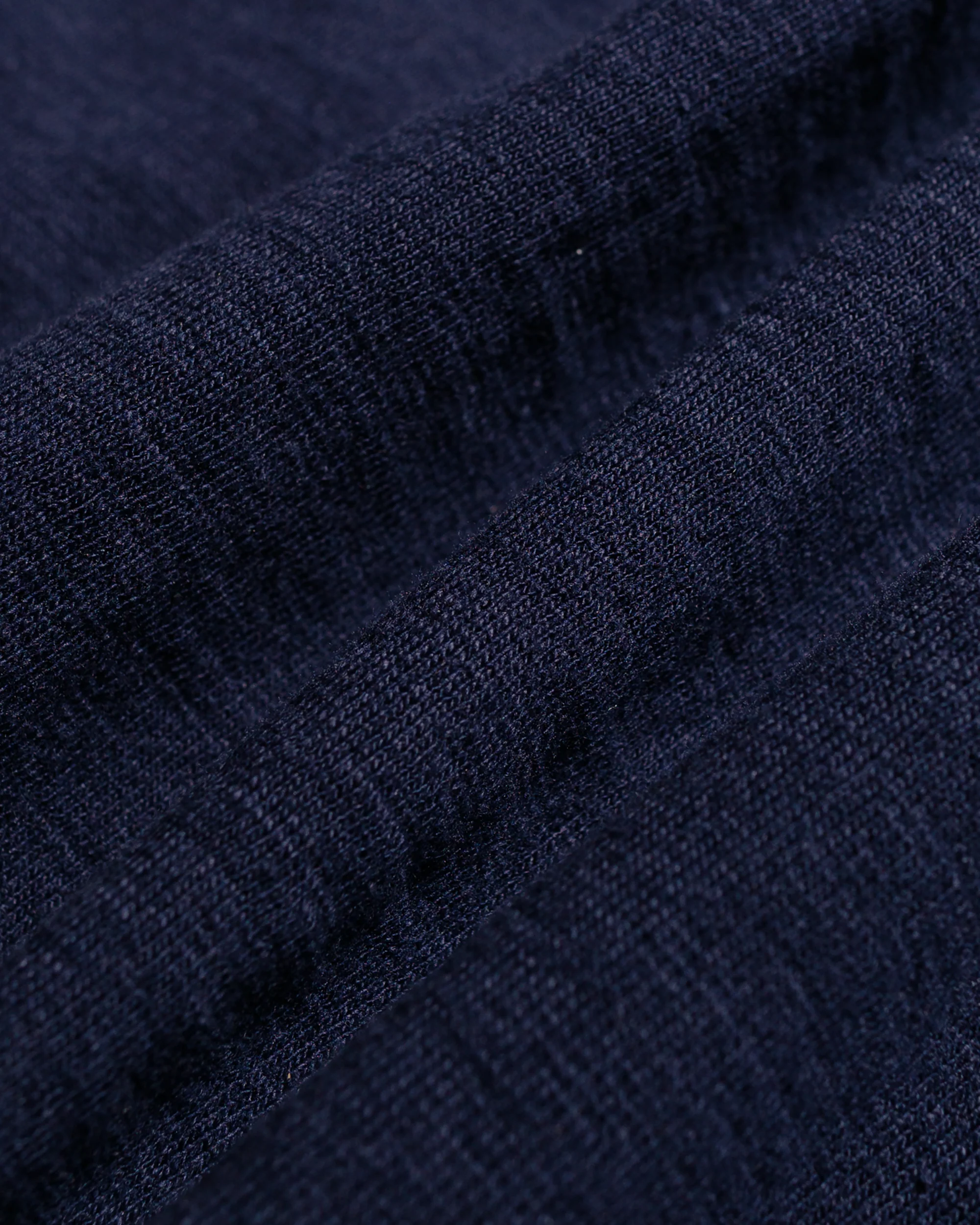 The Real McCoy's MC19010 Athletic T-Shirt / Loop-Wheel Navy - Image 5