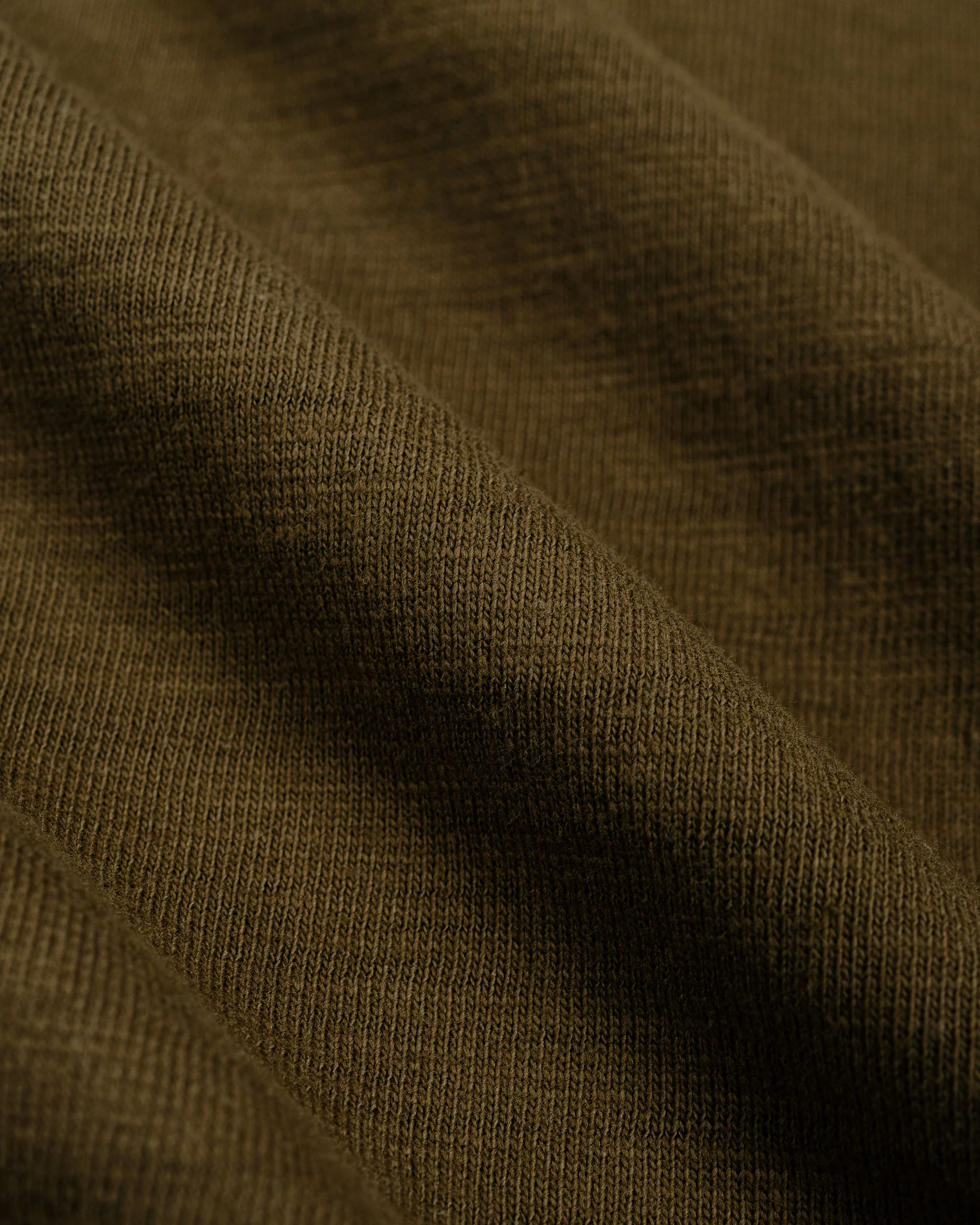 The Real McCoy's MC19010 Athletic T-Shirt / Loop-Wheel Olive - Image 4