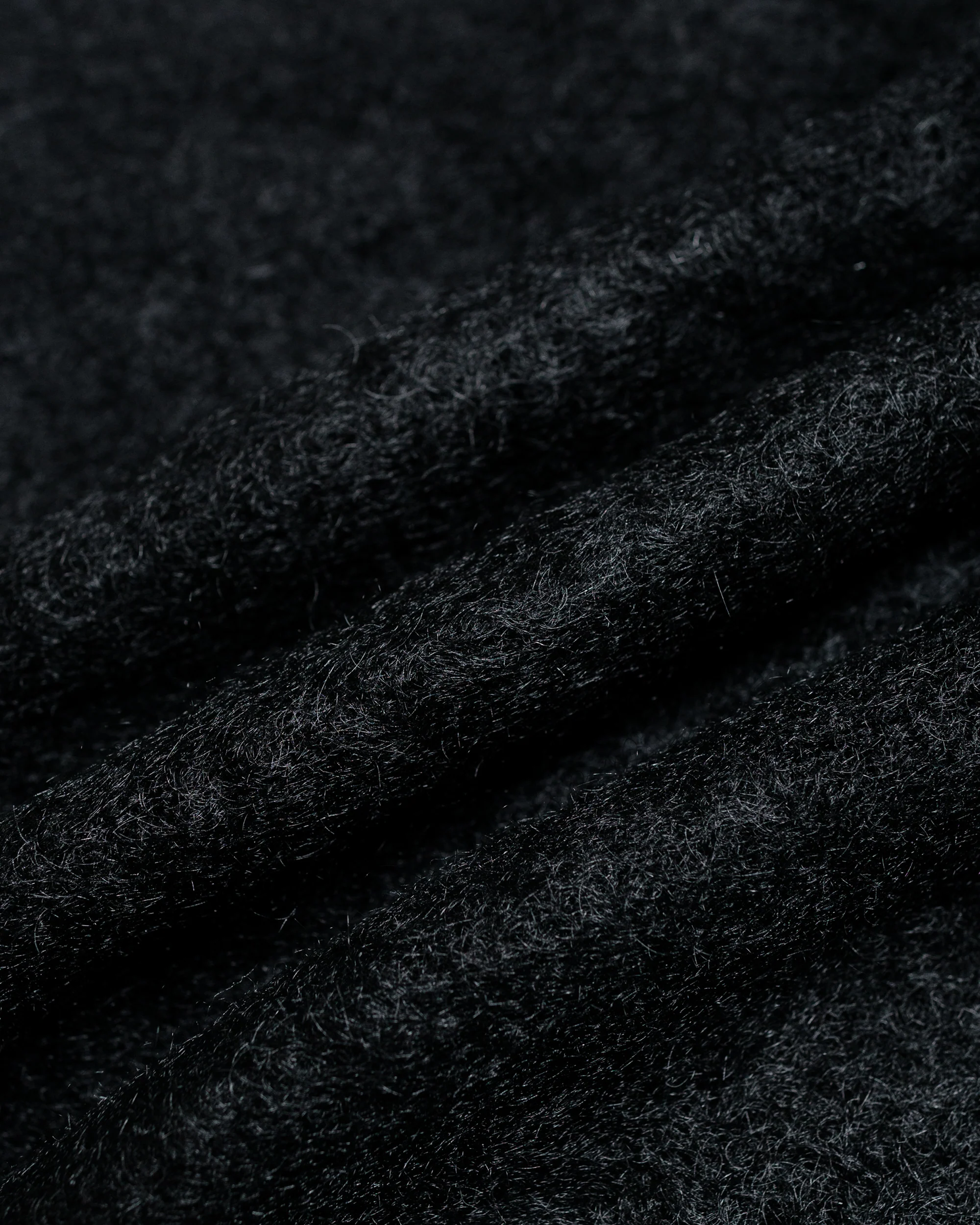 The Real McCoy's MC19103 JM Mohair Cardigan Black - Image 5