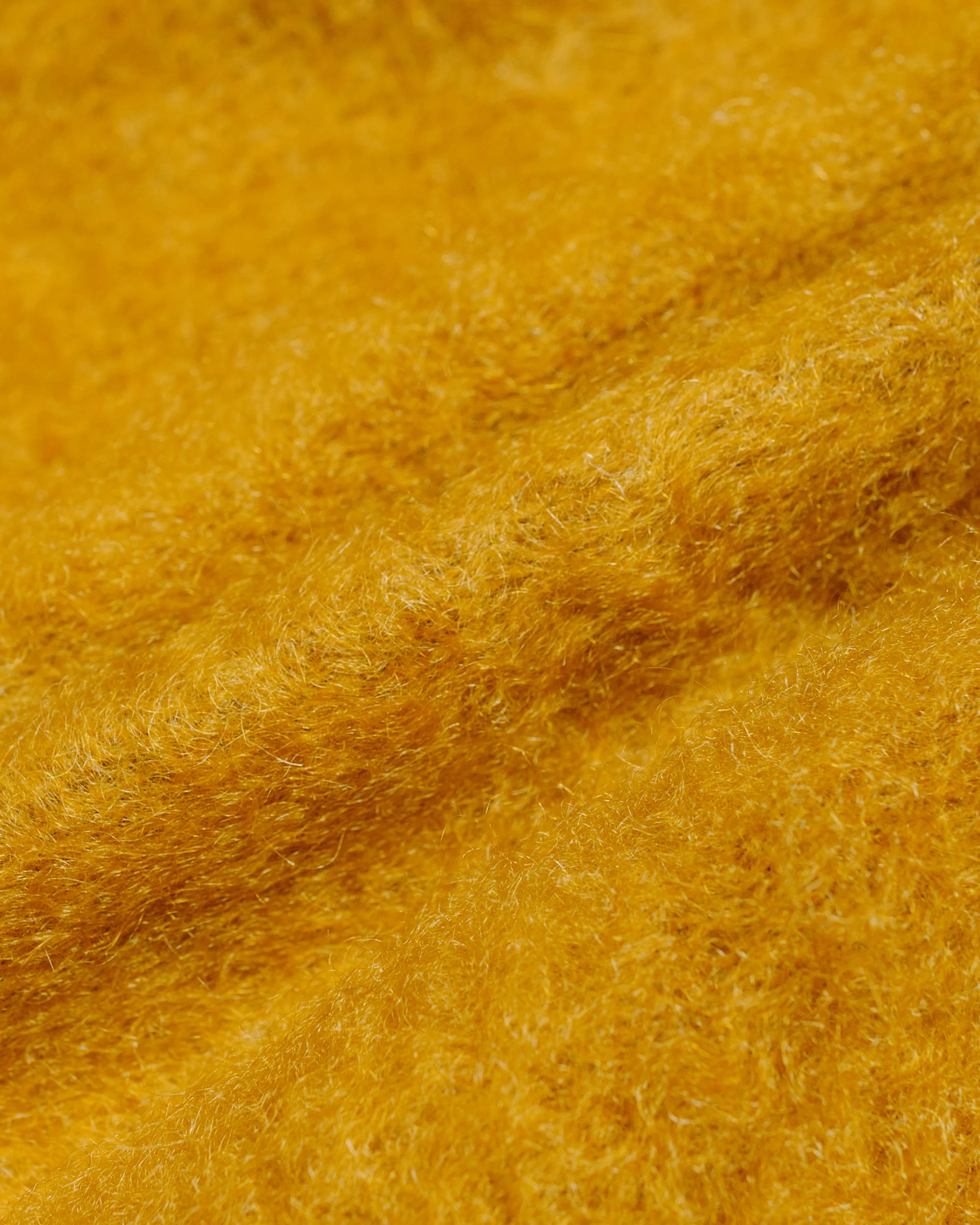 The Real McCoy's MC19103 JM Mohair Cardigan Mustard - Image 5