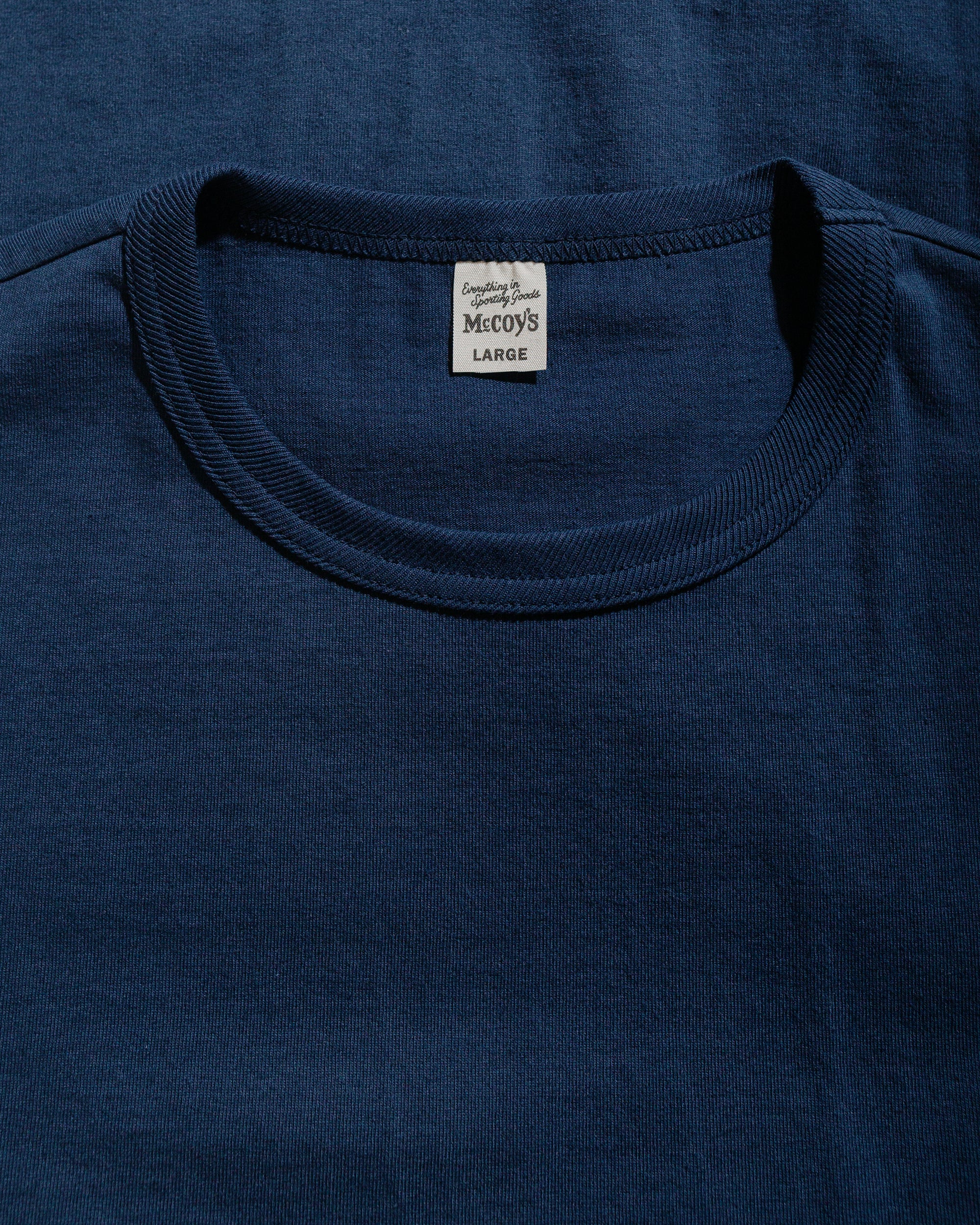 The Real McCoy's MC20000 2pcs Pack Tee Navy - Image 4
